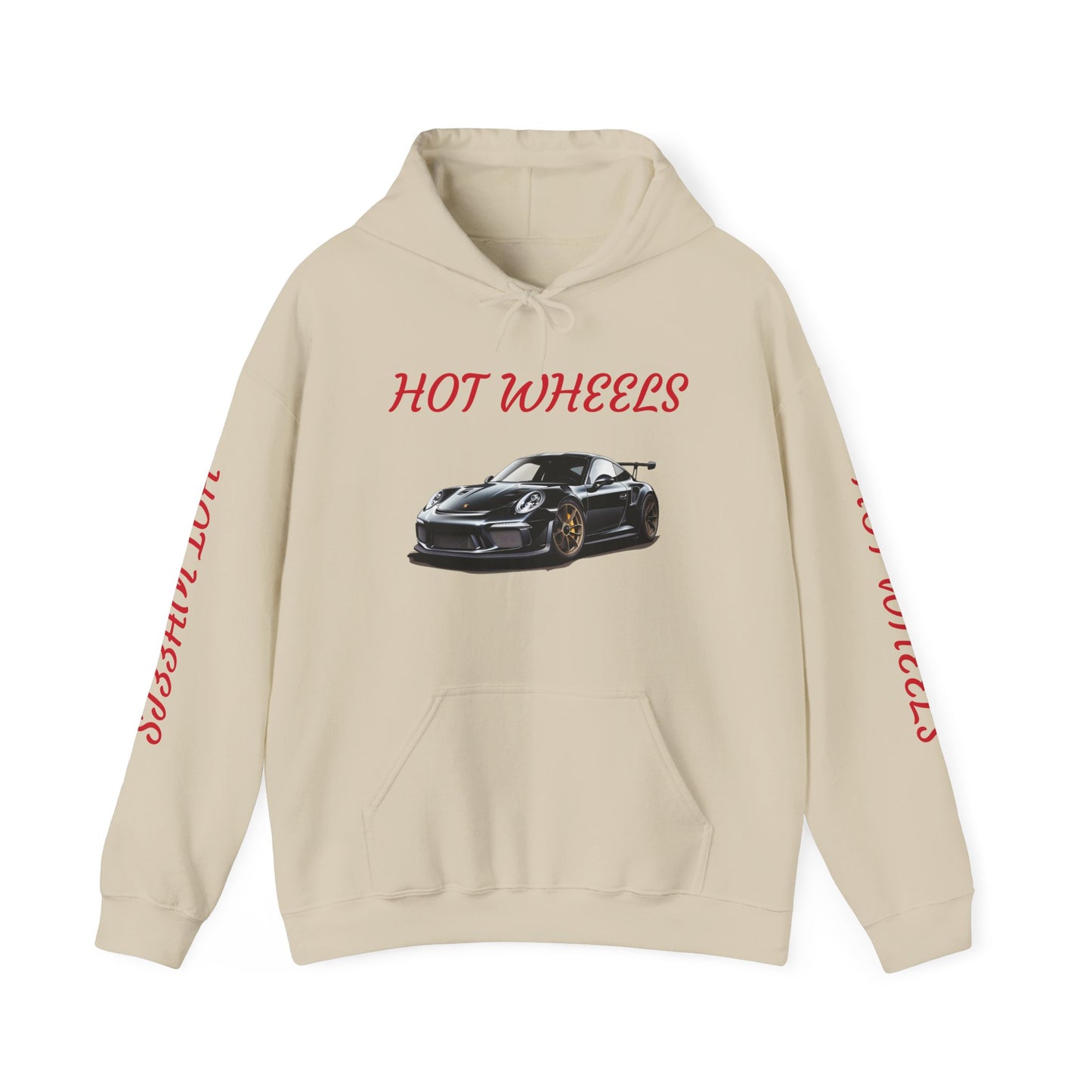Princess Grace Hot Wheels Unisex Hooded Sweatshirt Passion for Cars and Racing Enthusiasts