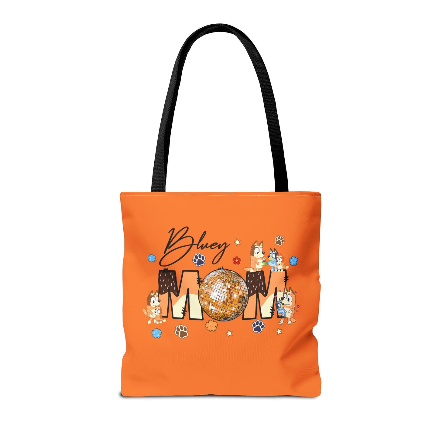 Princess Grace Chic Bluey Mom Tote Bag Stylish Dog-Themed Accessory for Pet Lovers