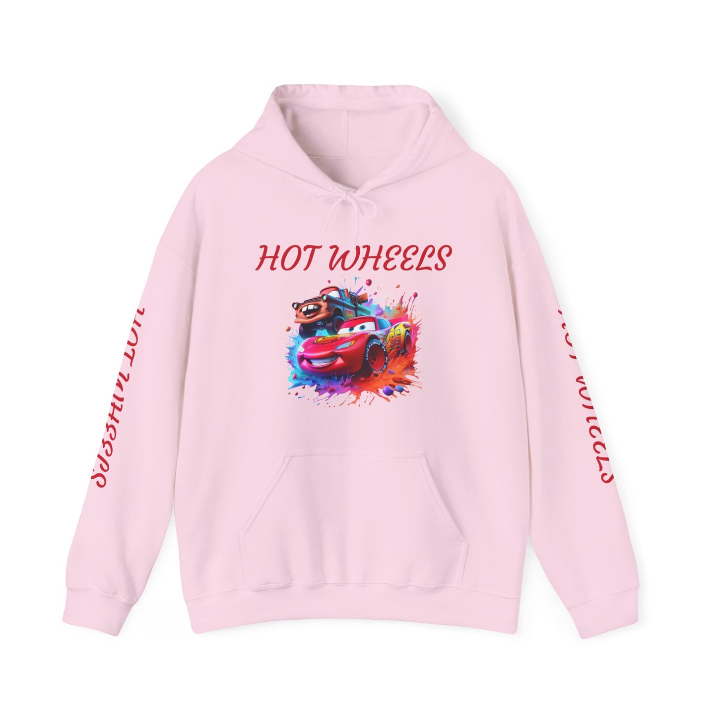 Princess Grace Hot Wheels Unisex Hoodie Retro Racing Design for Kids and Car Enthusiasts