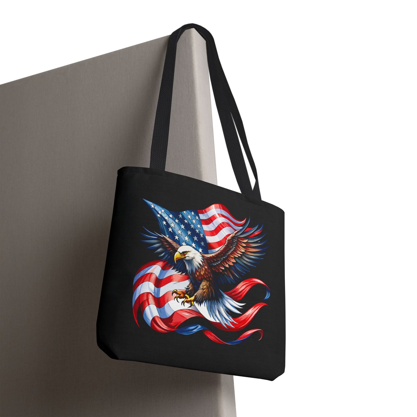 Princess Grace Patriotic Eagle Tote Bag Perfect for Fourth of July and Memorial Day