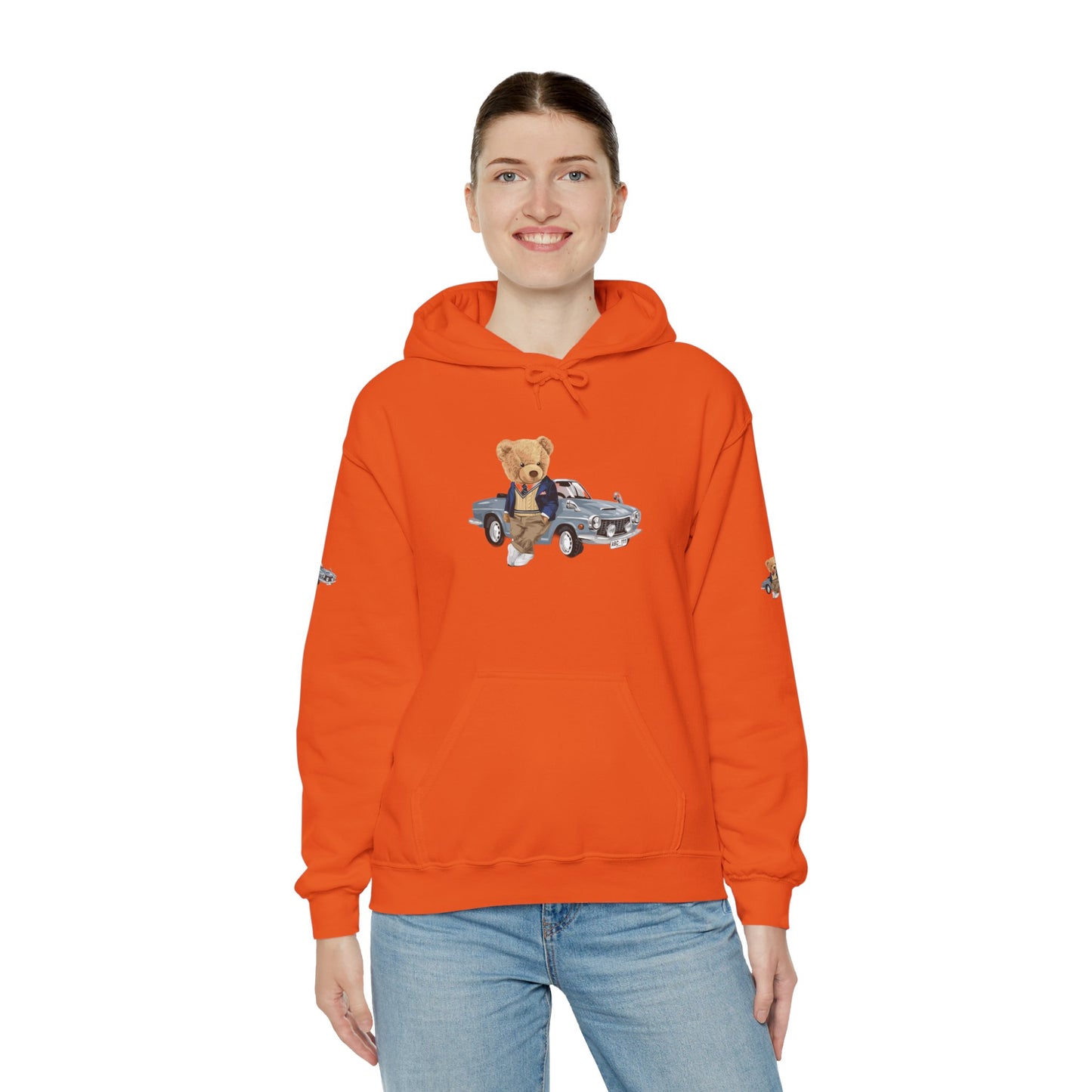 Princess Grace Luxury Bear Hoodie Chic & Cozy Unisex Sweatshirt