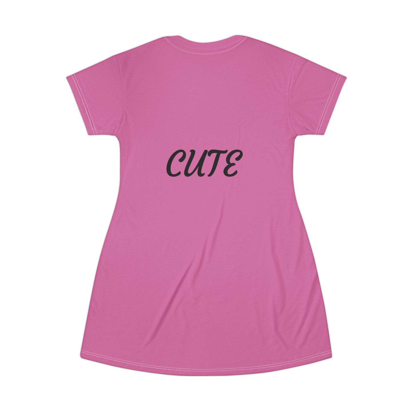 Princess Grace Cute Chic T-Shirt Dress for Casual Days