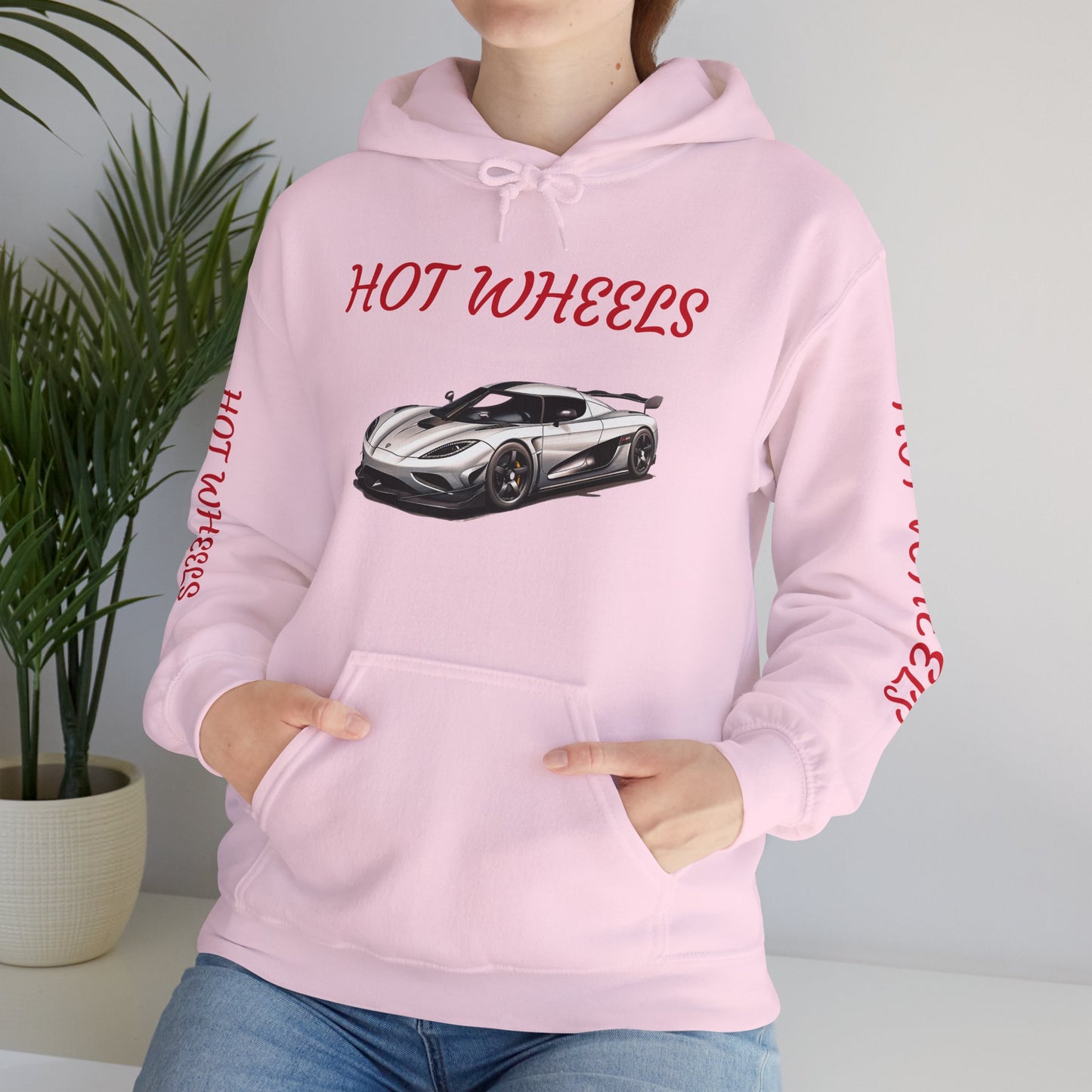 Princess Grace Hot Wheels Car Sweatshirt Unisex Heavy Blend Hoodie for Automotive Enthusiasts