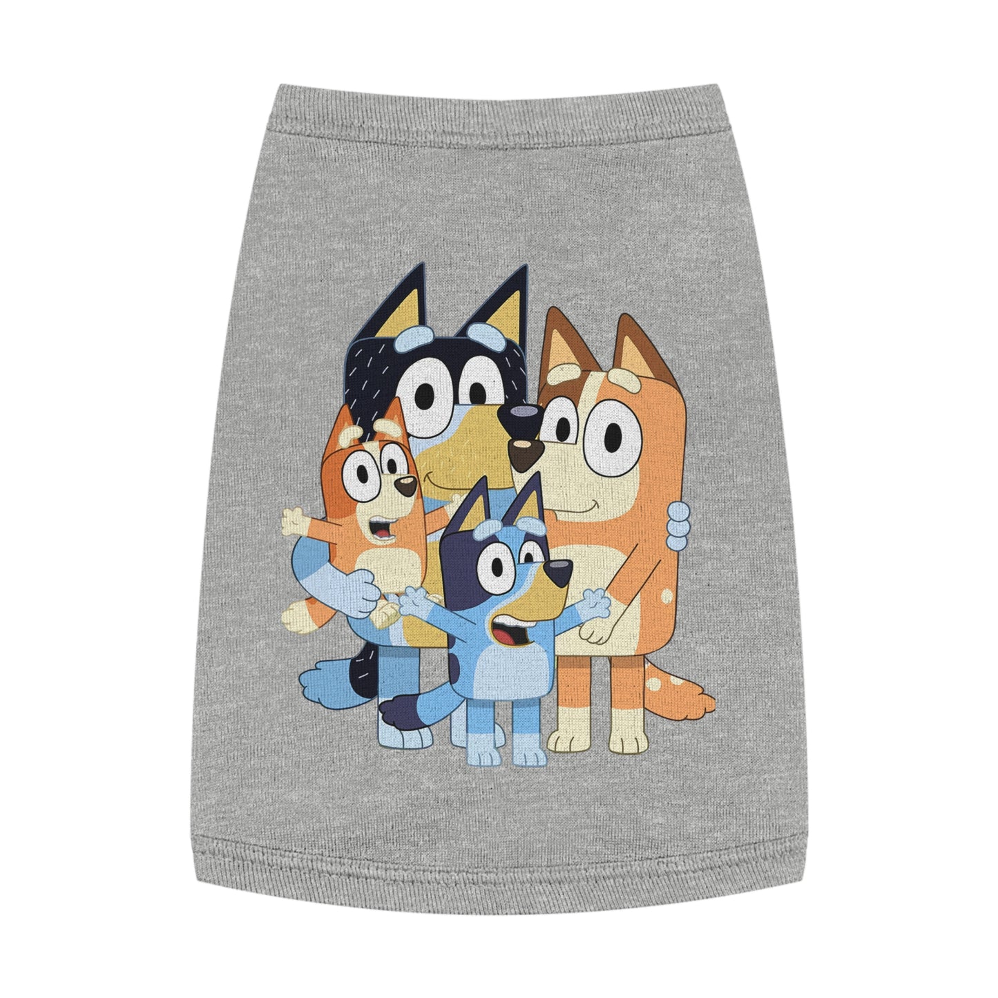 Princess Grace BLUEY Cute Cartoon Pet Tank Top Fun & Stylish Dog Apparel