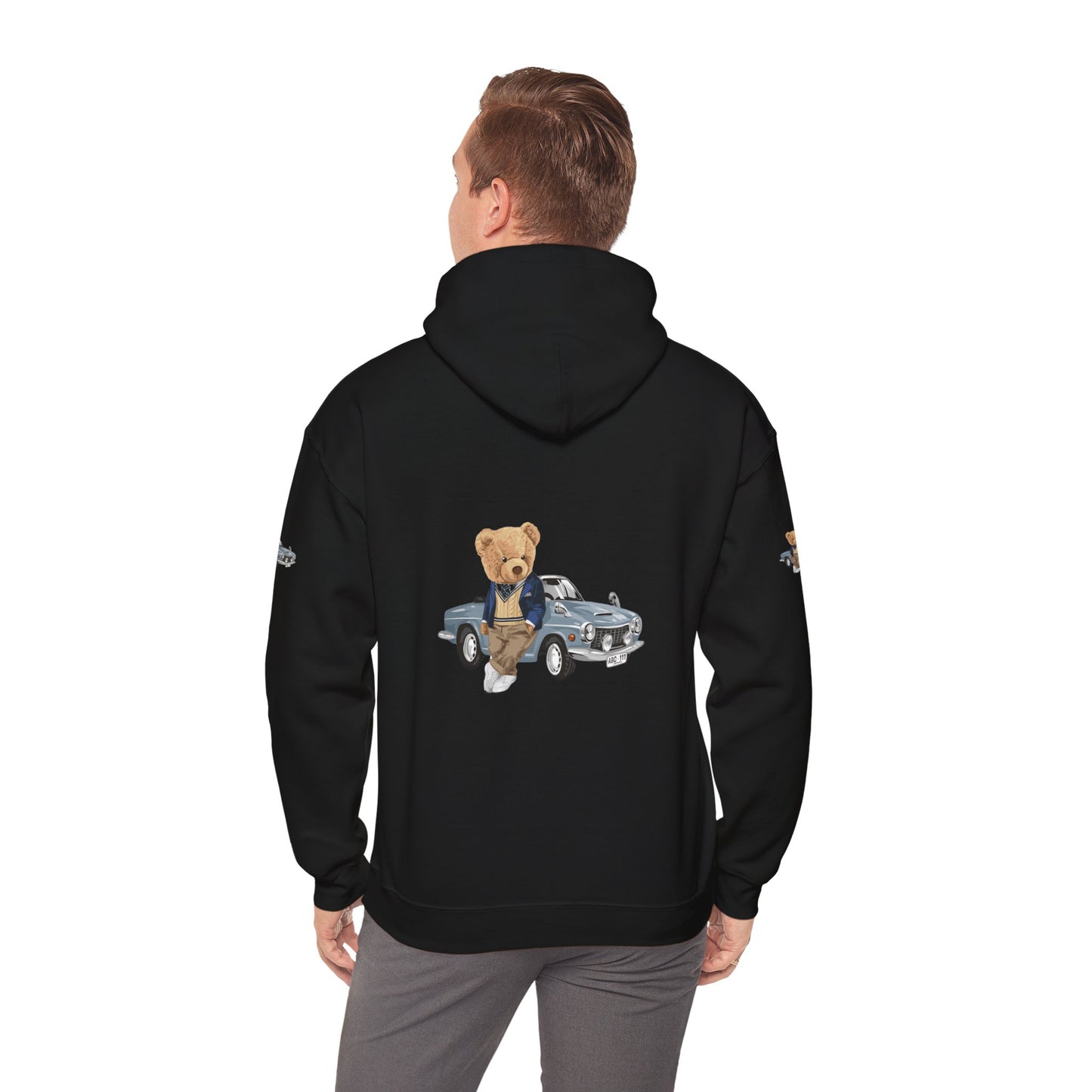 Princess Grace Luxury Bear Hoodie Chic & Cozy Unisex Sweatshirt