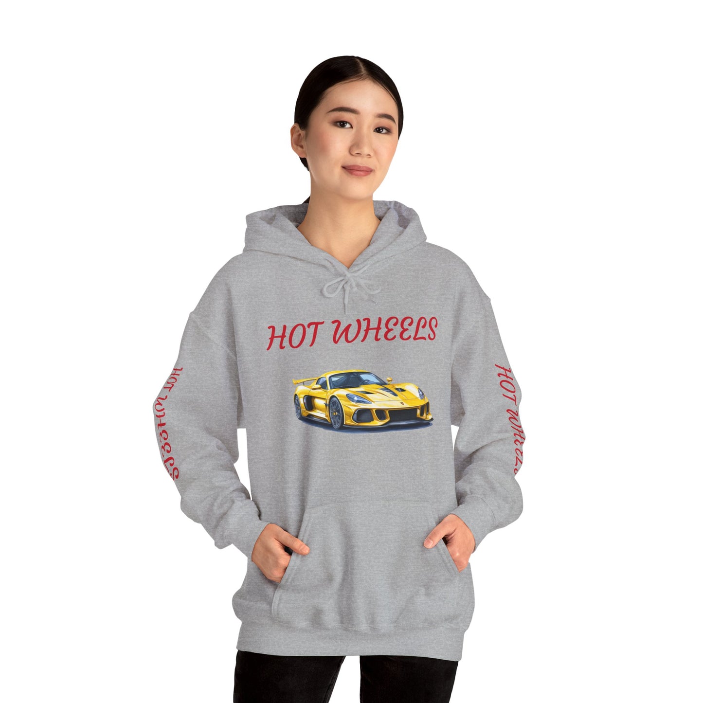 Princess Grace Hot Wheels Unisex Hoodie Cool Automotive Sweatshirt for Car Enthusiasts
