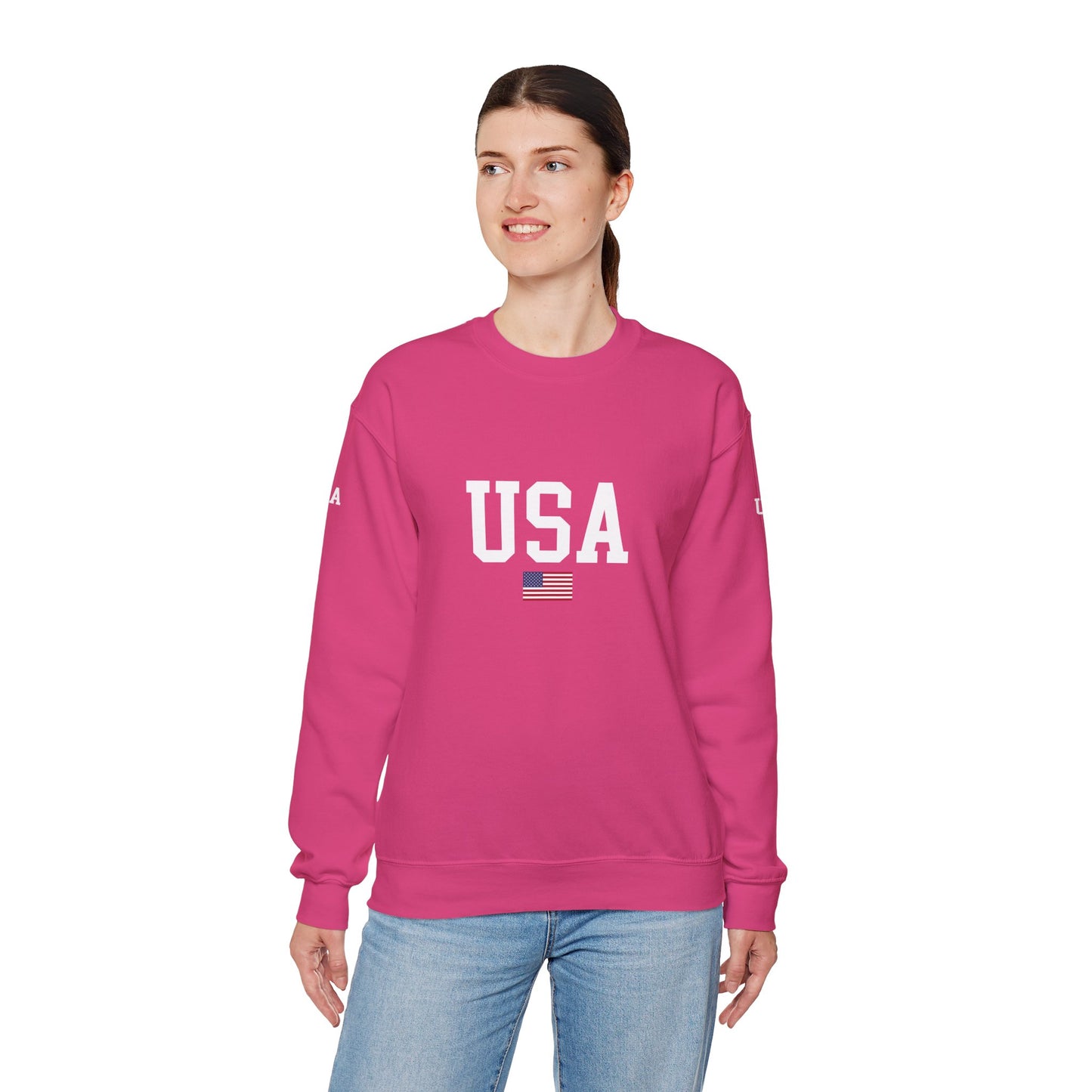 Princess Grace TEAM USA Unisex Heavy Blend Crewneck Sweatshirt