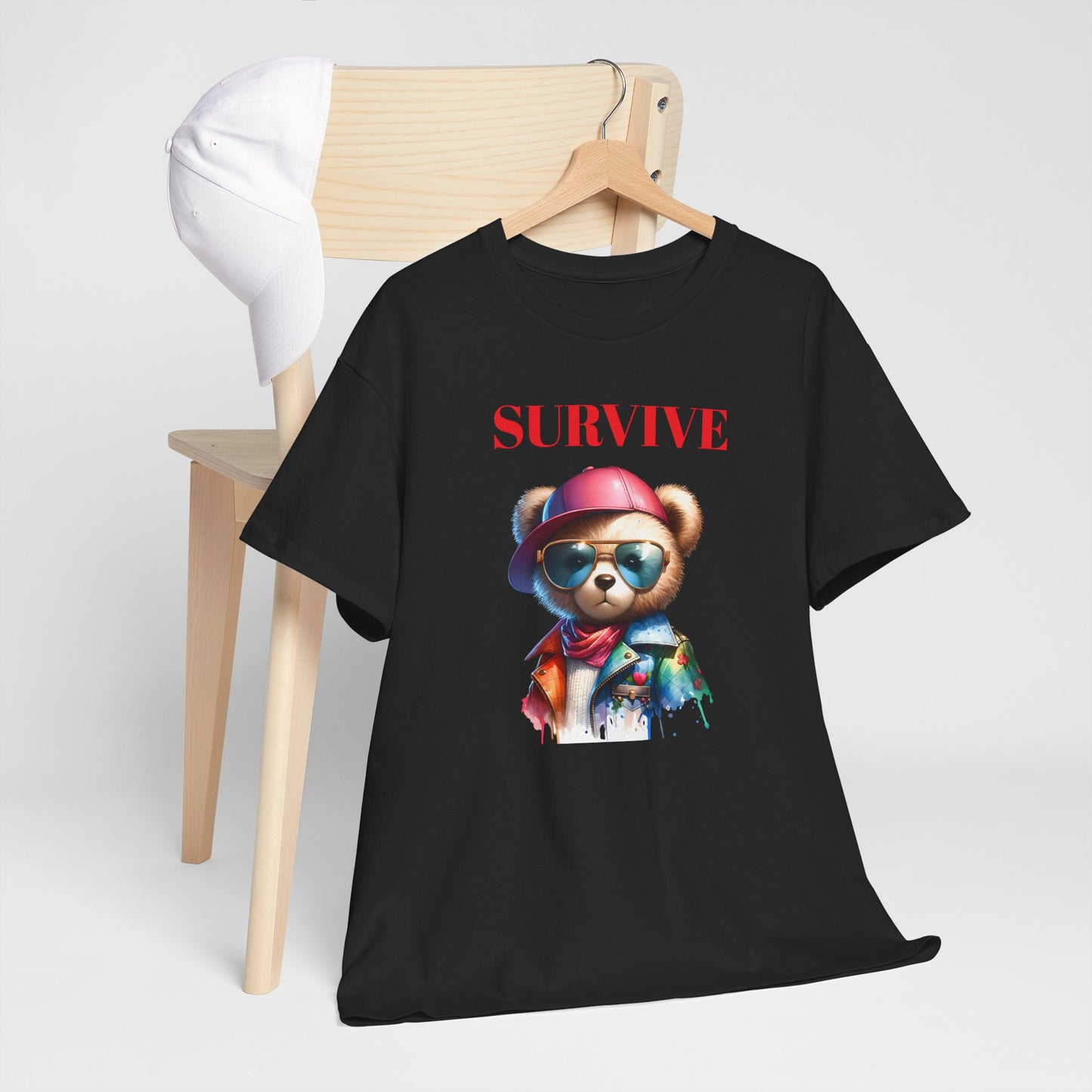 Princess Grace SURVIVE Unisex Heavy Cotton Tee