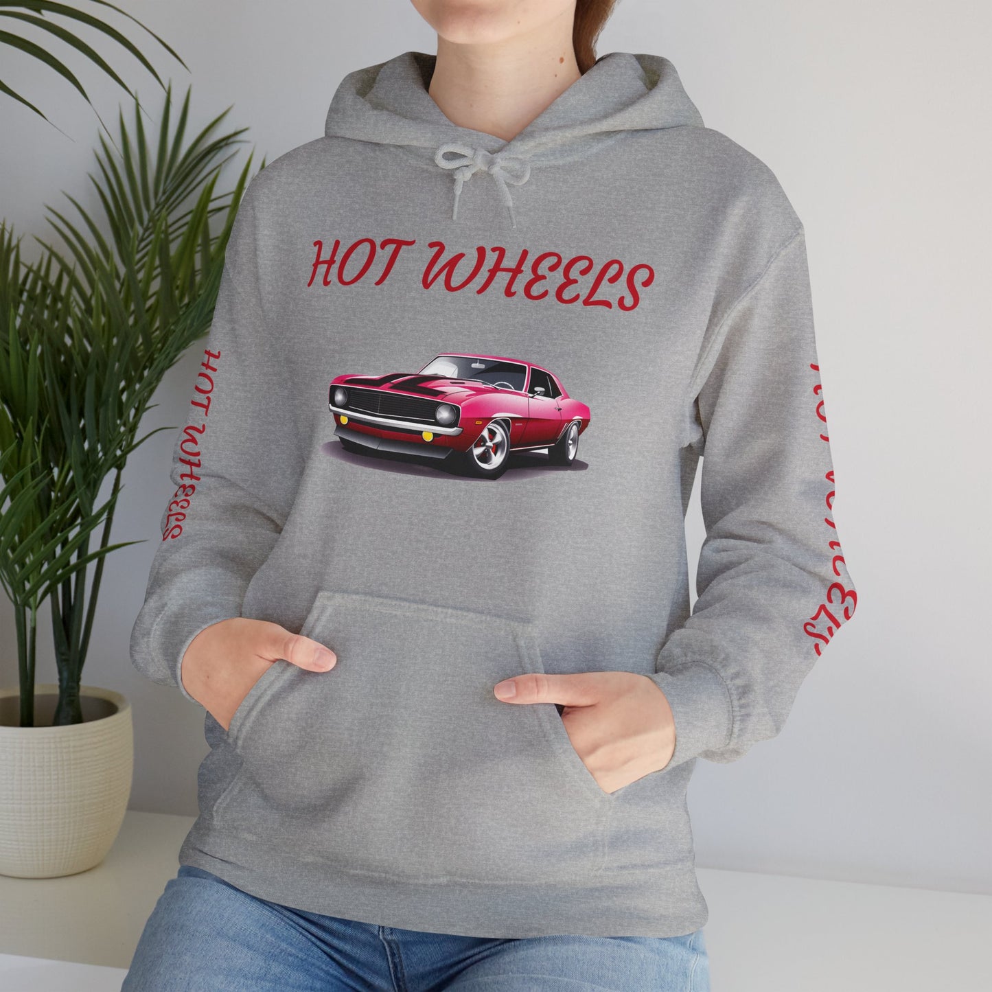 Princess Grace Retro Hot Wheels Hoodie for Car Enthusiasts