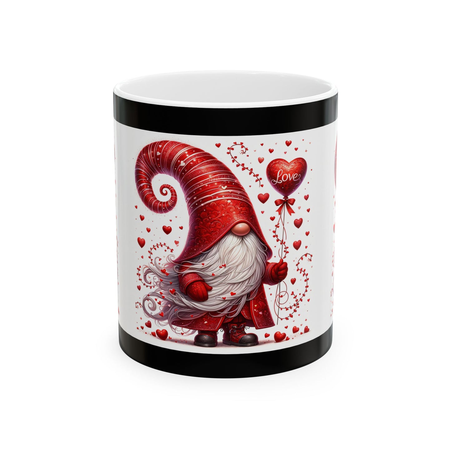 Princess Grace Love Swirl Ceramic Mug Perfect Gift for Valentine's Day