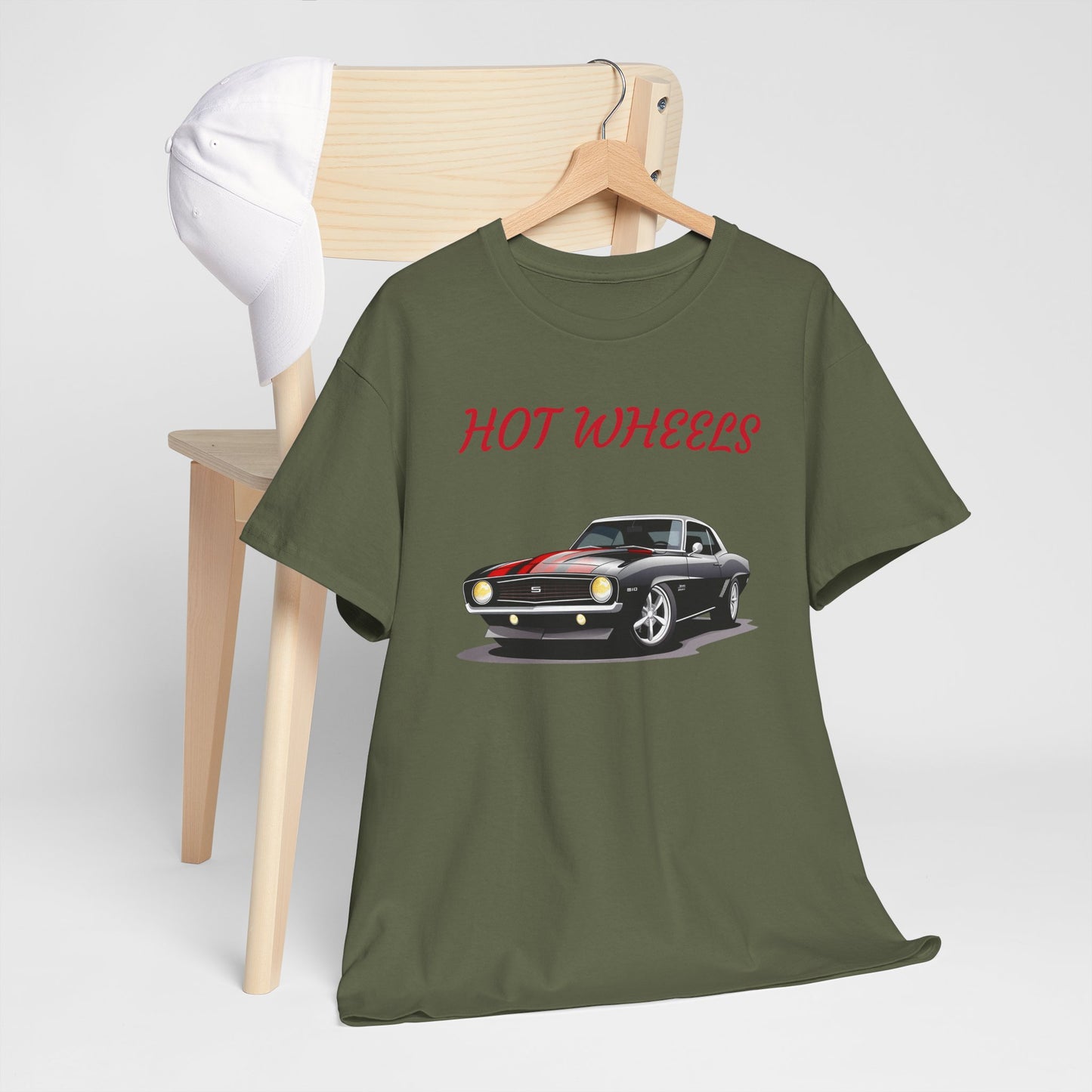 Princess Grace Hot Wheels Unisex Heavy Cotton Tee Classic Car Graphic Style