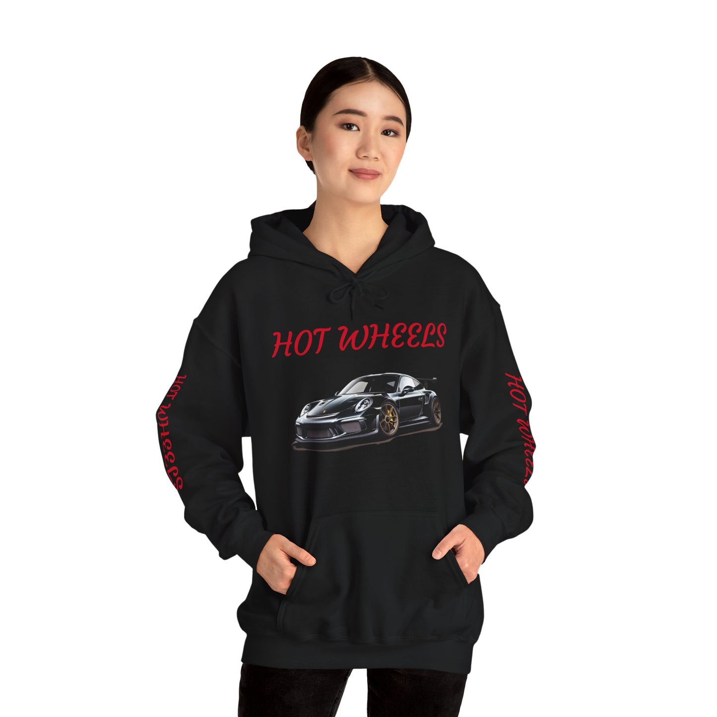 Princess Grace Hot Wheels Unisex Hooded Sweatshirt Passion for Cars and Racing Enthusiasts