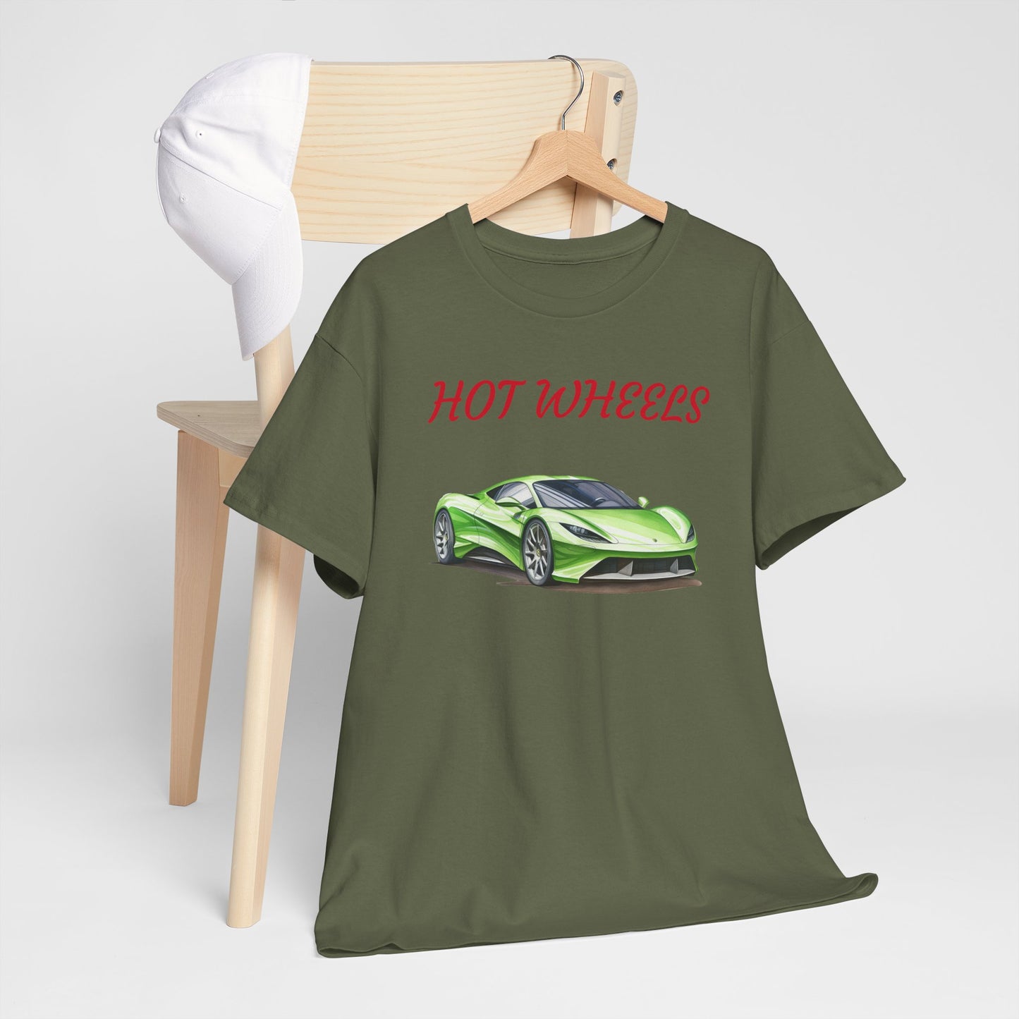 Princess Grace Hot Wheels Unisex Heavy Cotton Tee Perfect for Car Enthusiasts