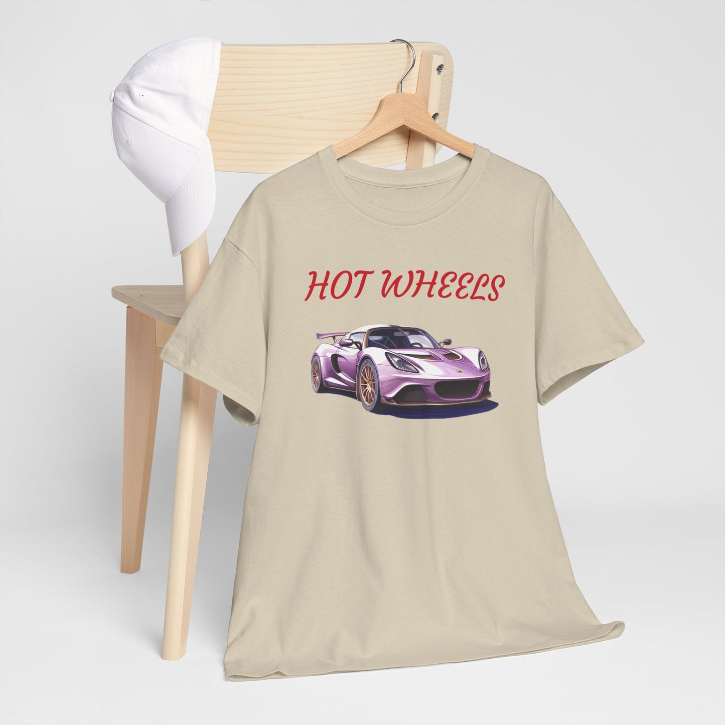 Princess Grace Hot Wheels Unisex Heavy Cotton Tee Perfect for Car Enthusiasts