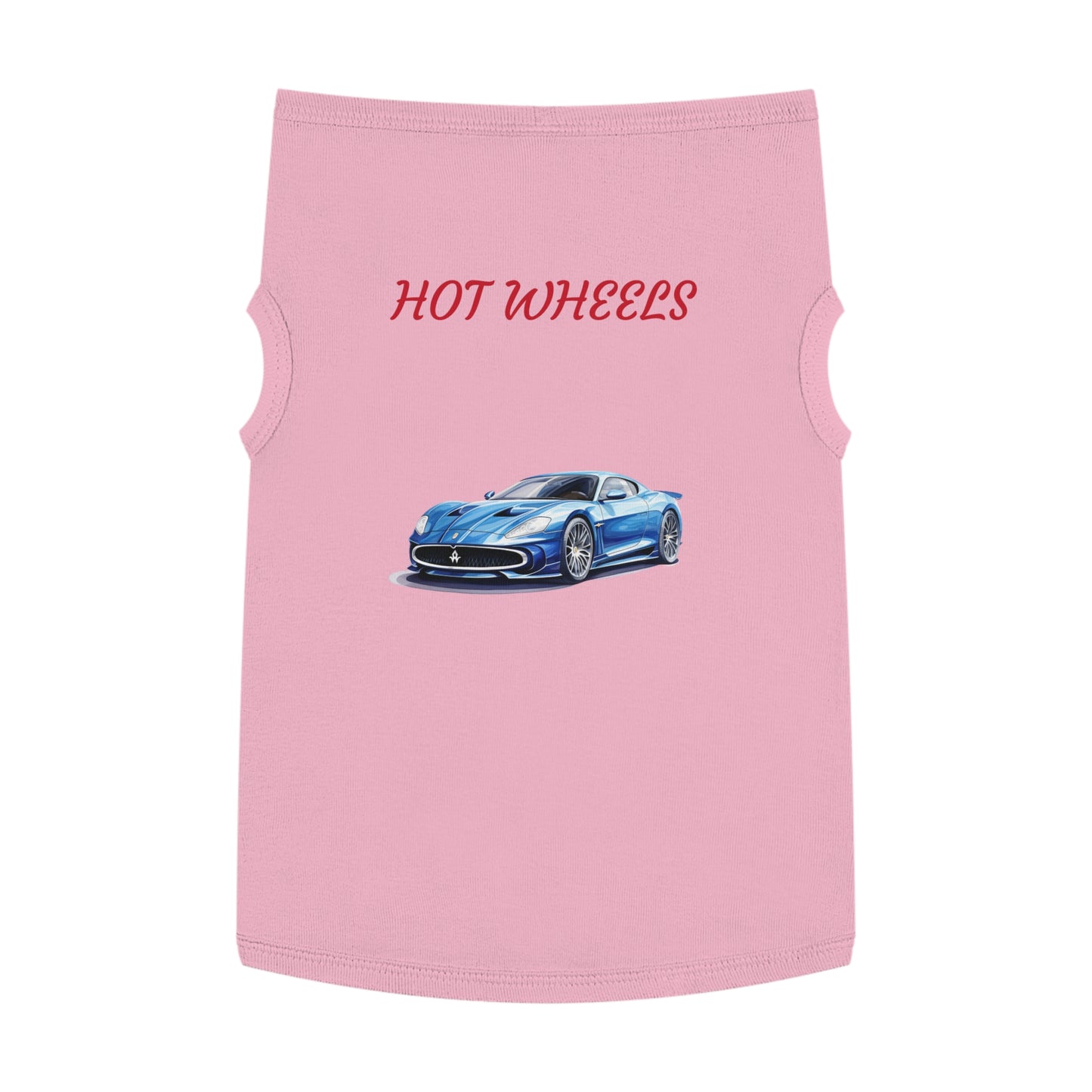Princess Grace Hot Wheels Cool Pet Tank Top Design for Car Lovers