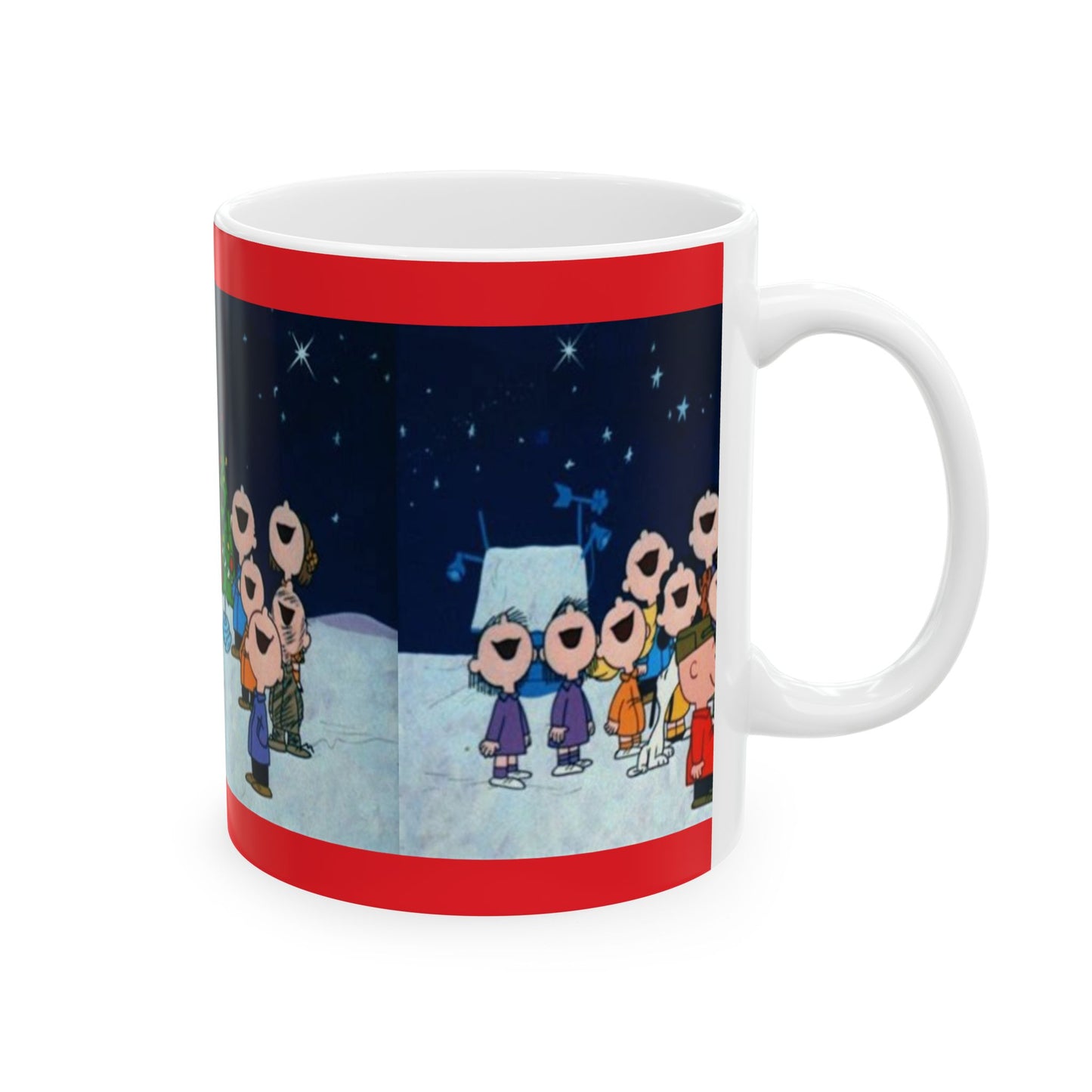 Princess Grace Christmas Cheer Ceramic Mug 11oz & 15oz Holiday Spirit Design