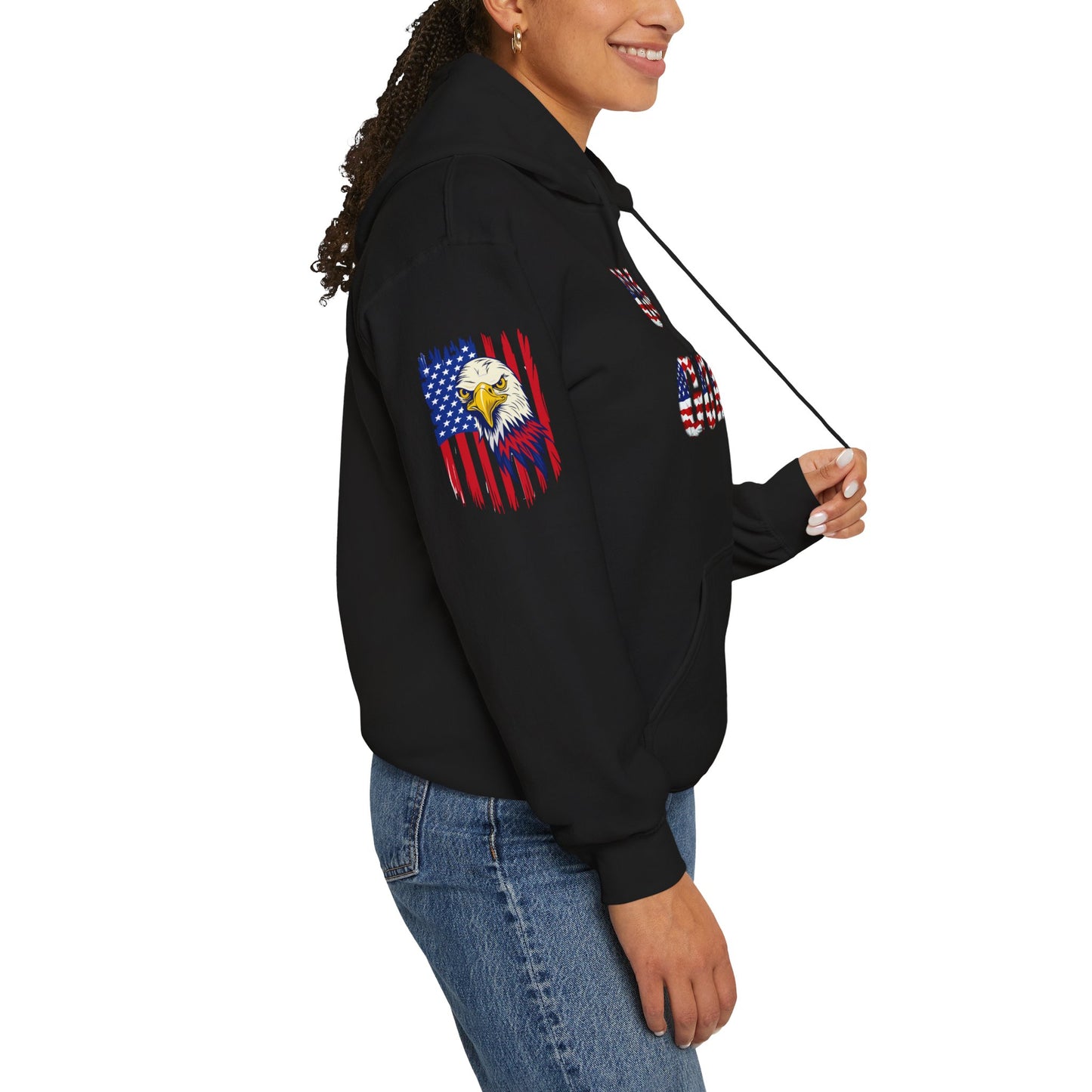Princess Grace Patriotic Coast Guard Sweatshirt Unisex Heavy Blend Hoodie