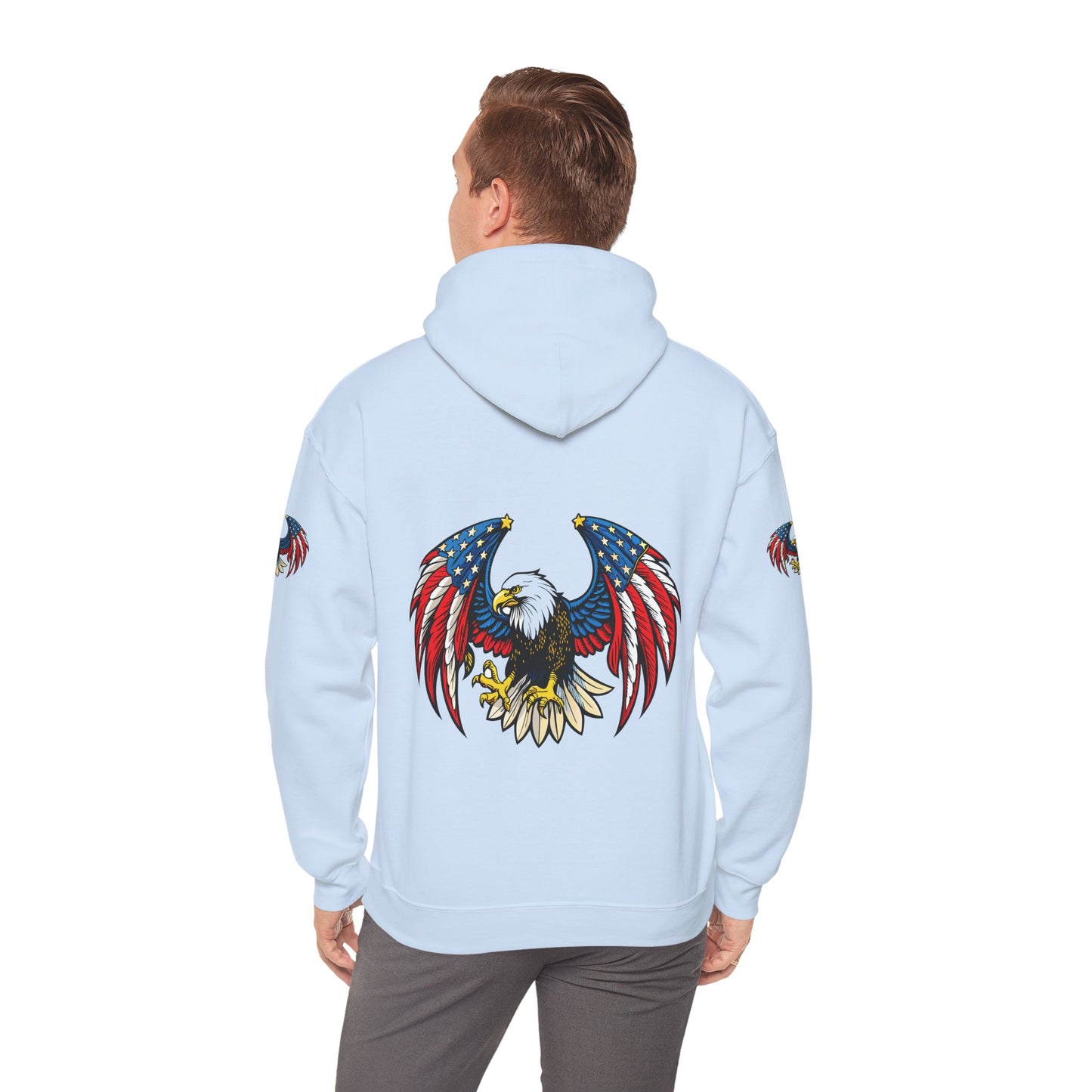 Princess Grace American Eagle Emblem Patriotic Unisex Hoodie
