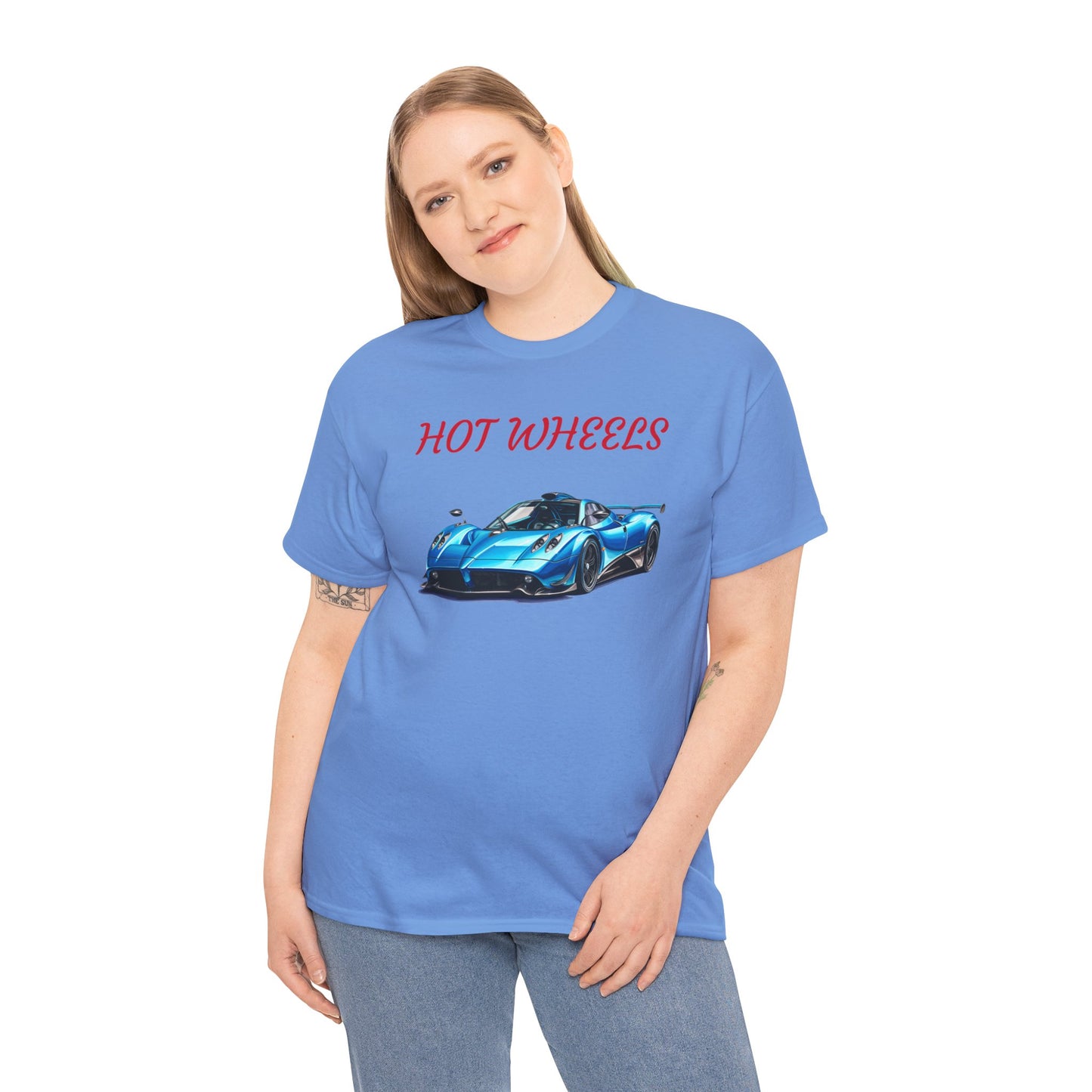 Princess Grace Hot Wheels Unisex Heavy Cotton Tee Perfect for Car Enthusiasts