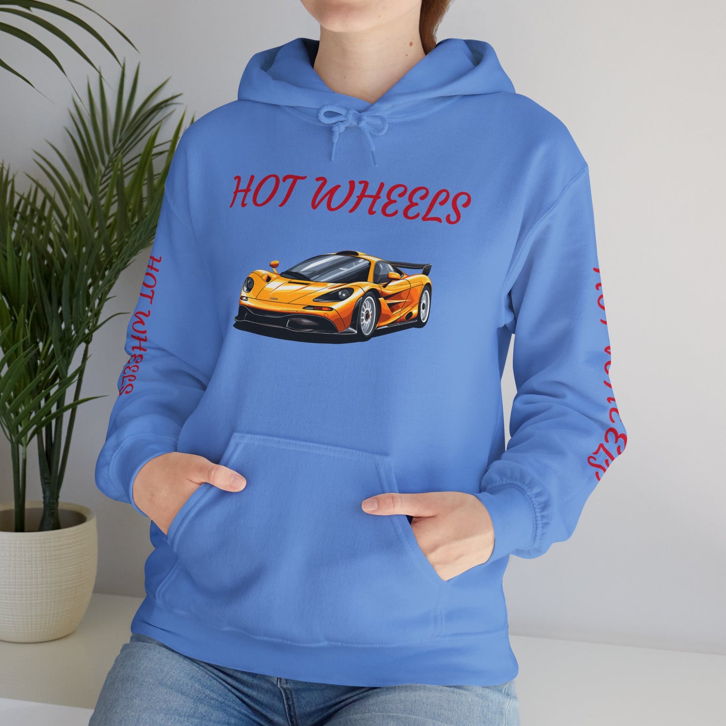 Princess Grace Hot Wheels Unisex Hooded Sweatshirt Stylish Gift for Car Lovers