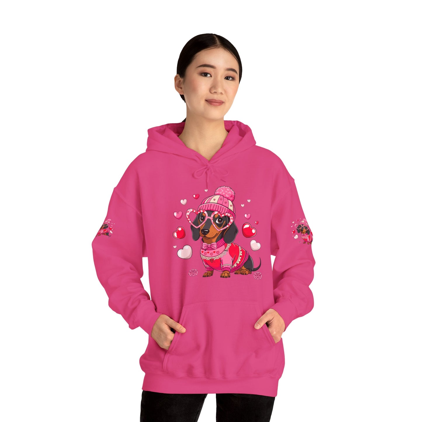 Princess Grace Cute Dachshund Love Sweatshirt for Dog Lovers