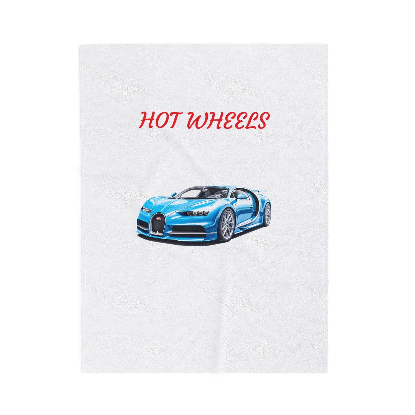 Princess Grace Hot Wheels Velveteen Plush Blanket Cozy Car Themed Throw for Kids and Racing Fans