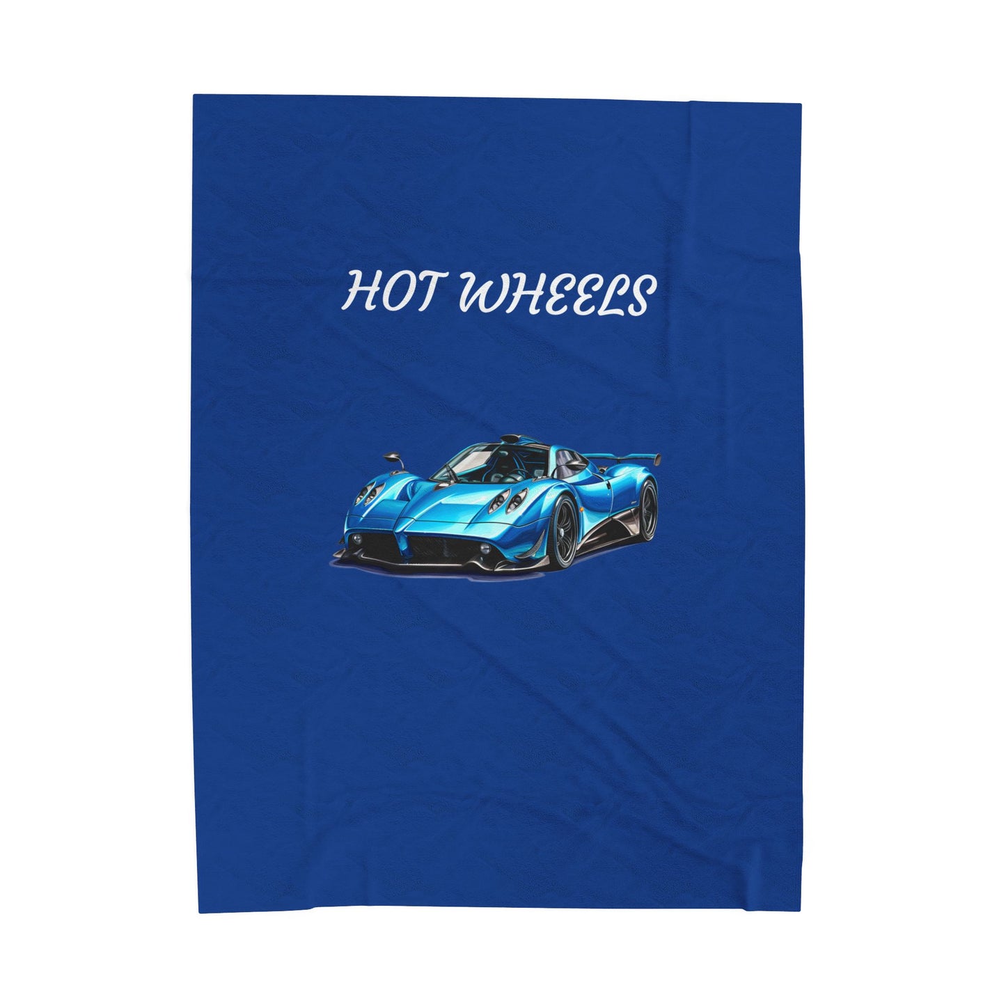 Princess Grace Hot Wheels Velveteen Plush Blanket Cozy Car Themed Throw for Kids & Car Enthusiasts