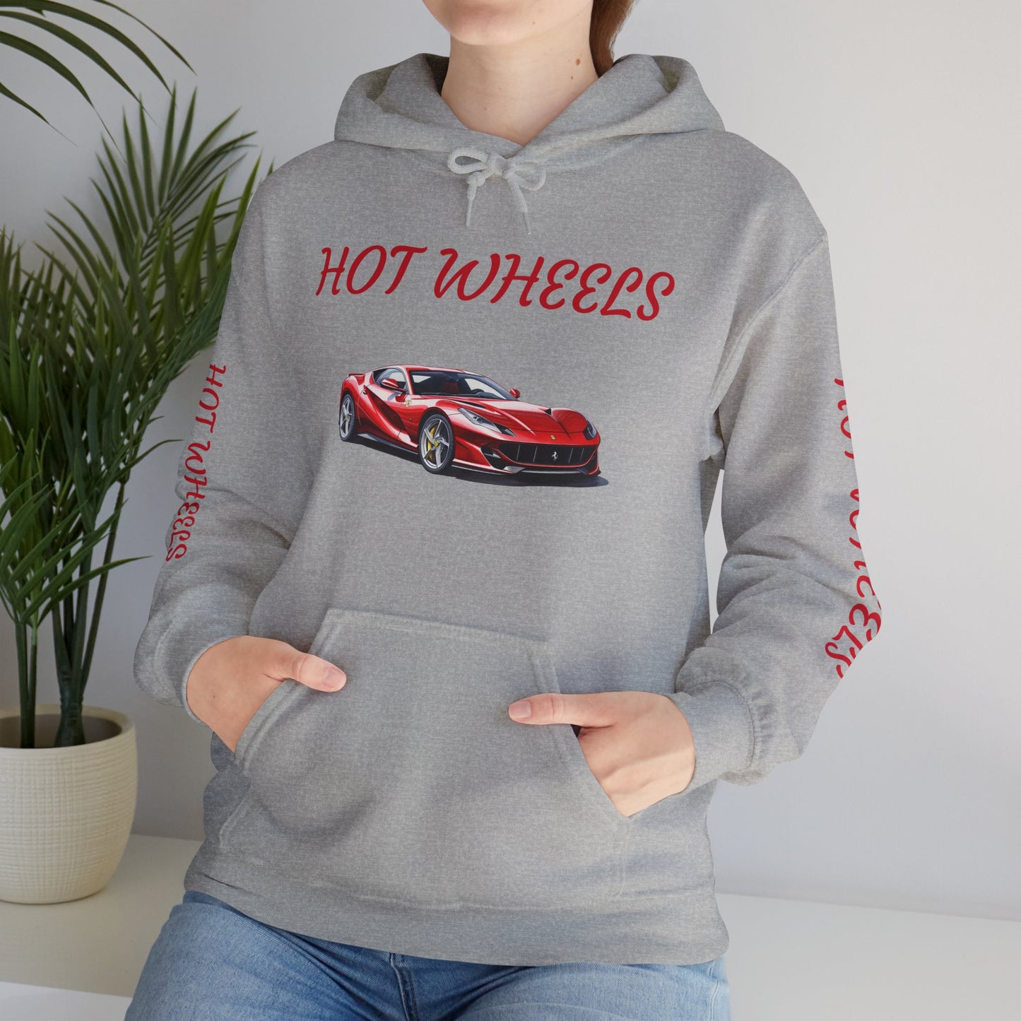 Princess Grace Hot Wheels Unisex Hooded Sweatshirt Car Enthusiast Apparel