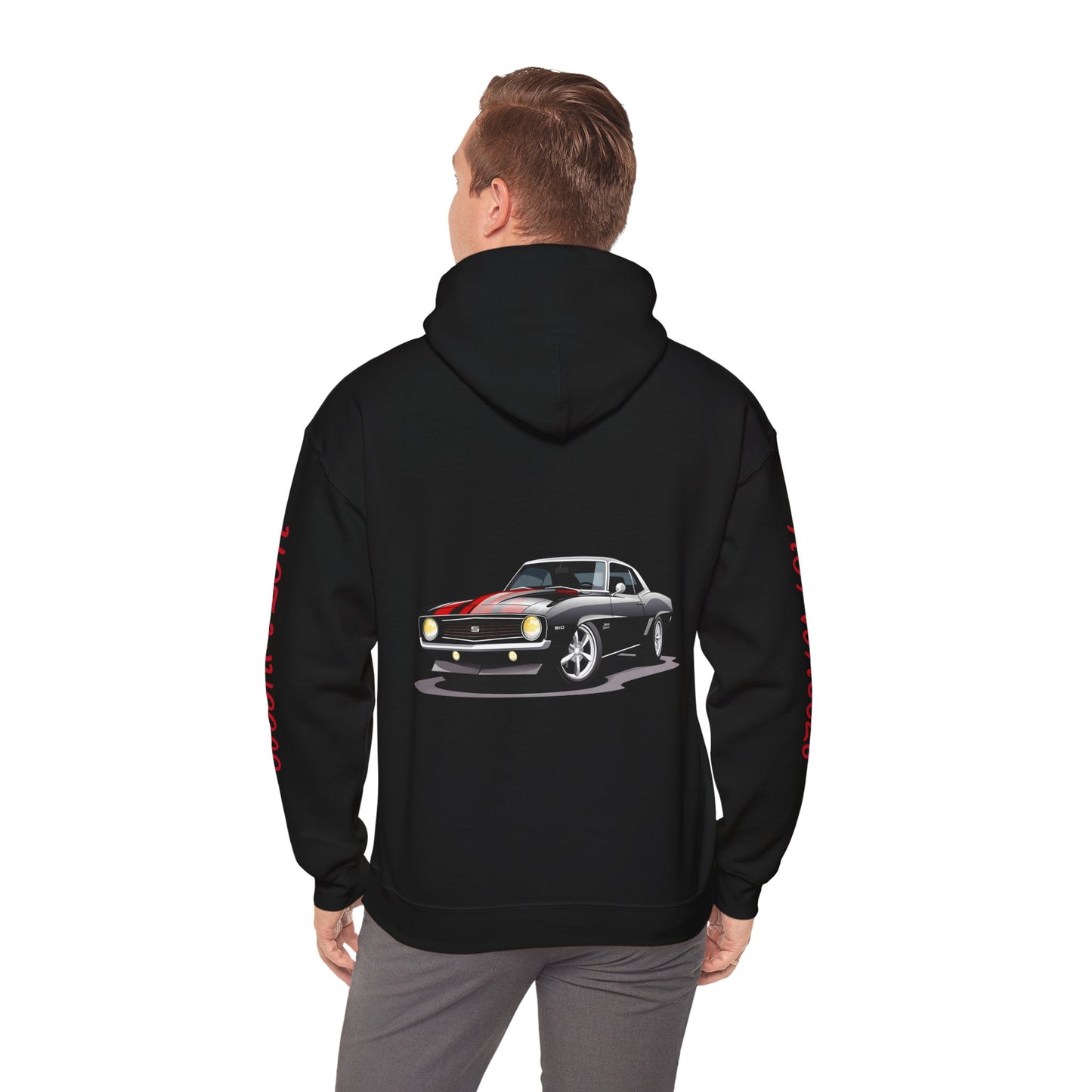 Princess Grace Cool Hot Wheels Unisex Hoodie Retro Car Design for Auto Enthusiasts