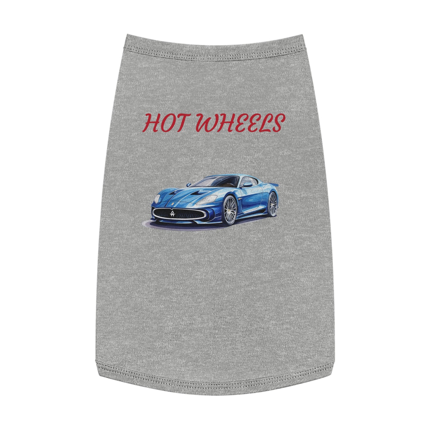 Princess Grace Hot Wheels Cool Pet Tank Top Design for Car Lovers