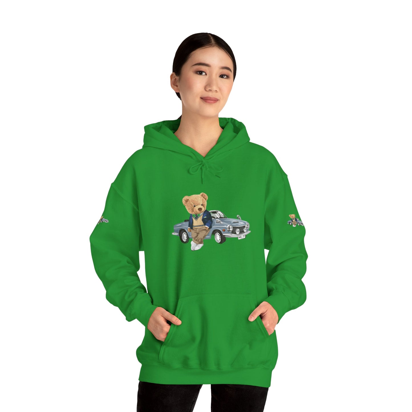 Princess Grace Luxury Bear Hoodie Chic & Cozy Unisex Sweatshirt