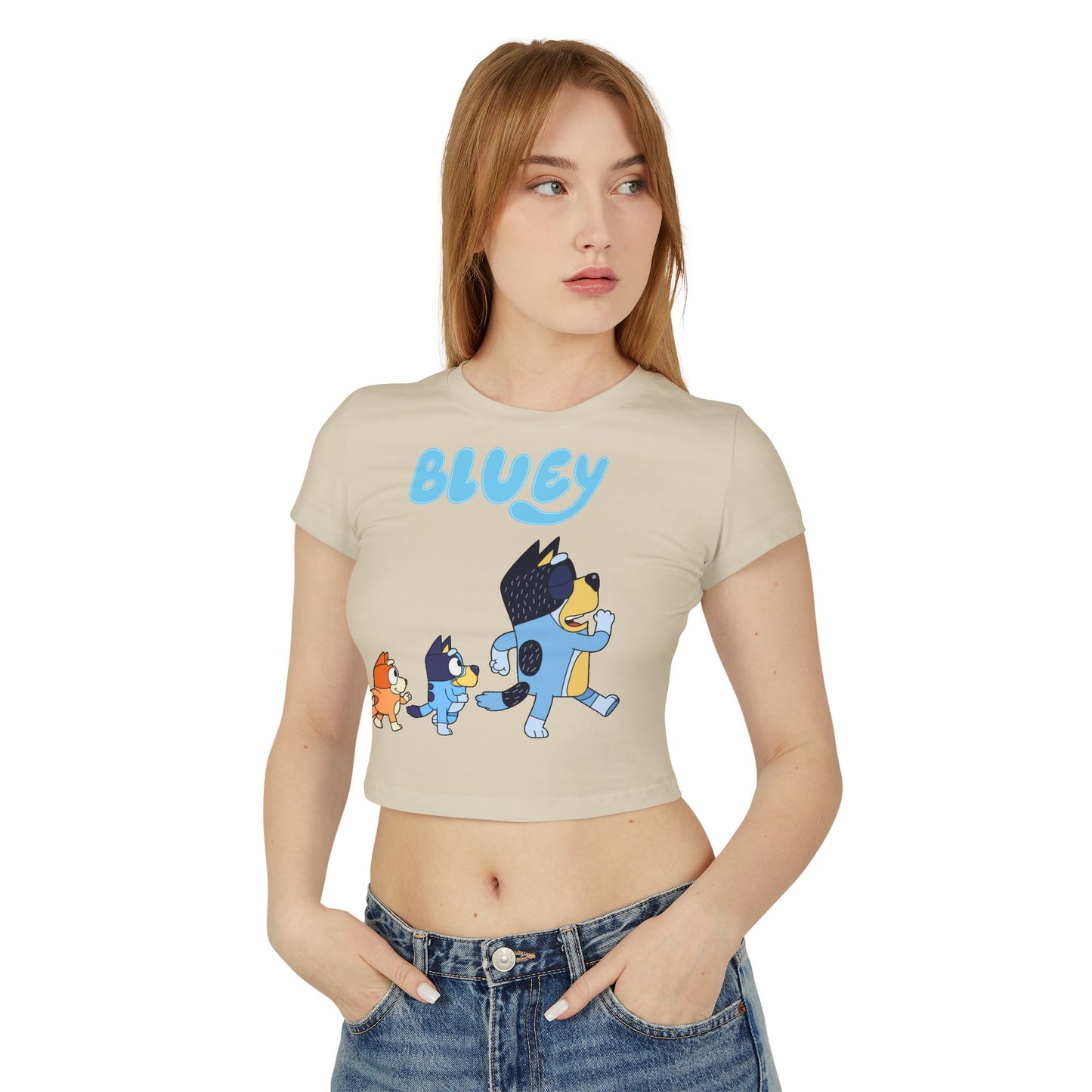 Princess Grace Bluey Graphic Baby Tee Cute Cartoon T-Shirt for Playtime