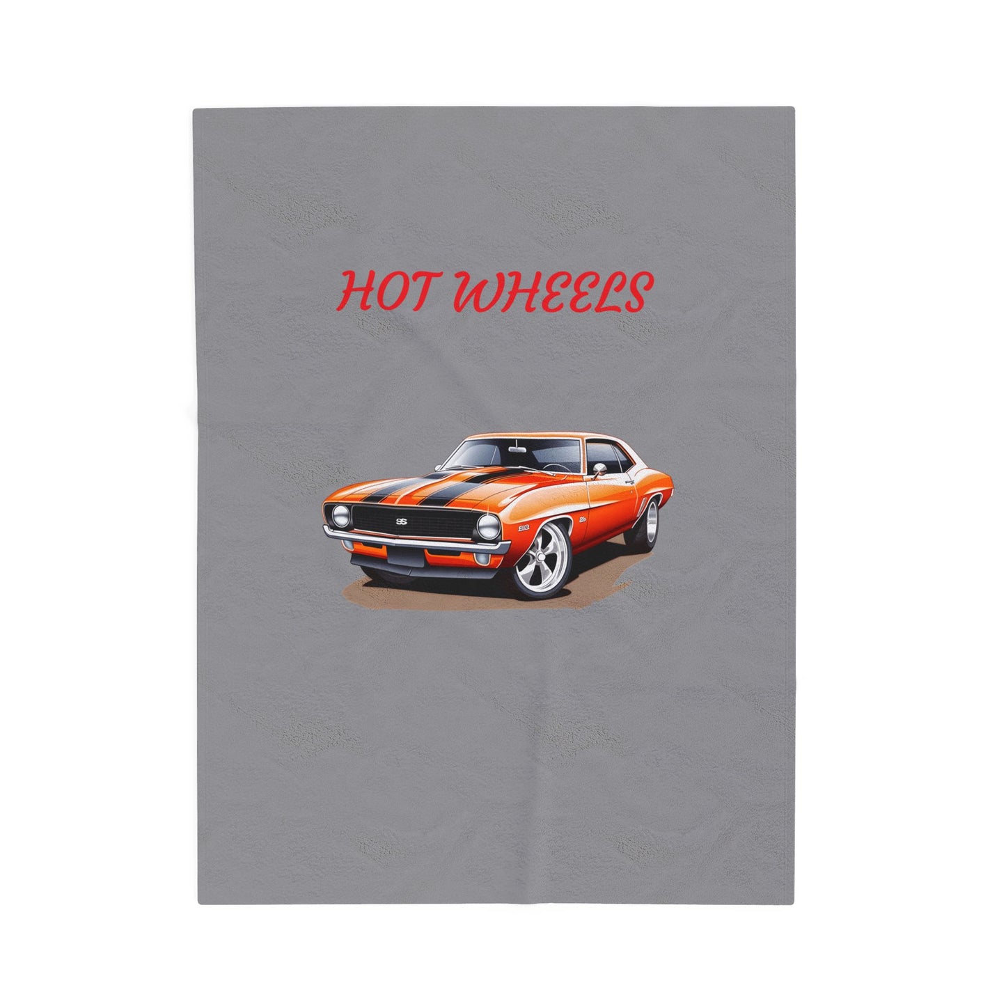 Princess Grace Hot Wheels Velveteen Plush Blanket Cozy Throw for Car Enthusiasts