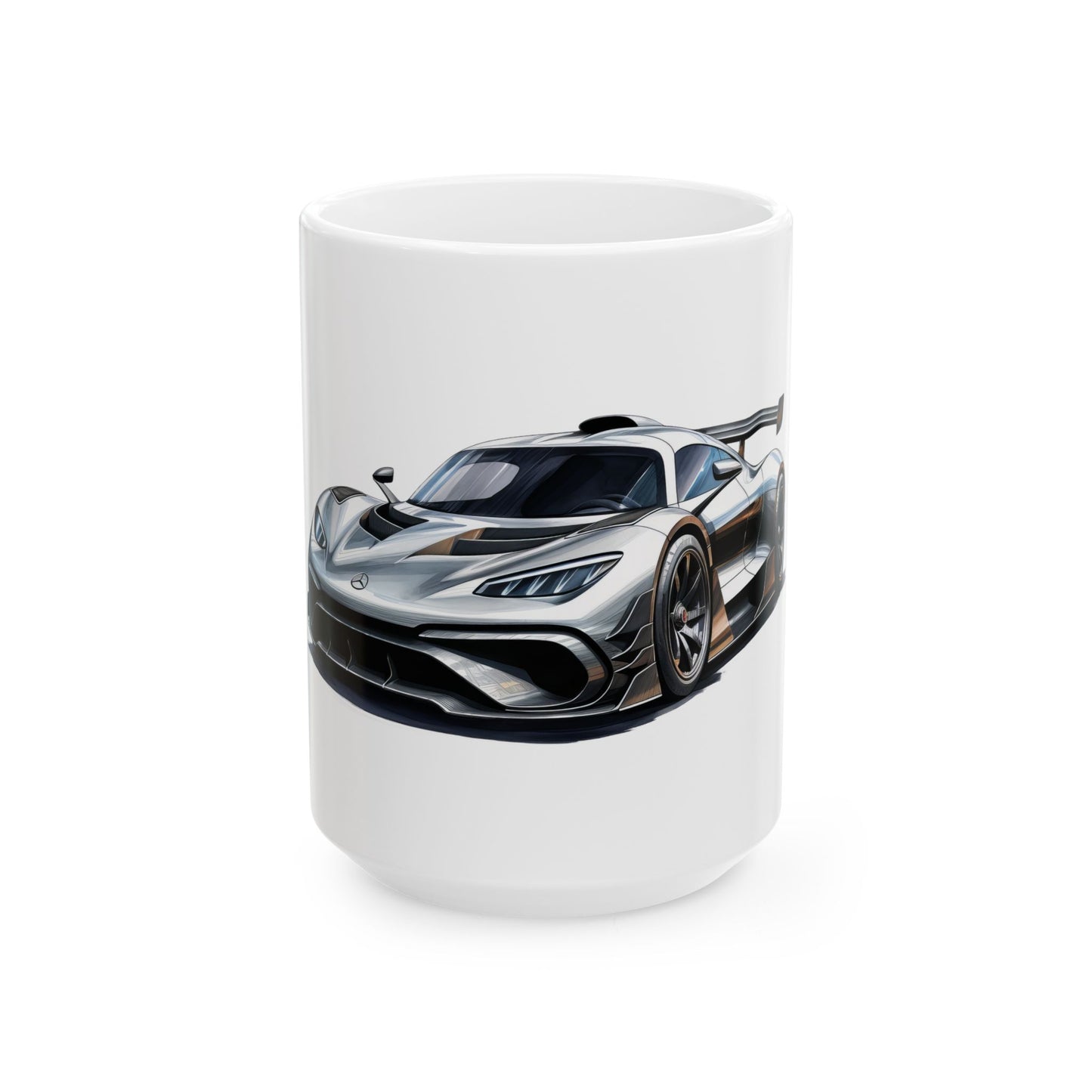 Princess Grace Racing Car Ceramic Mug Perfect Gift for Car Enthusiasts