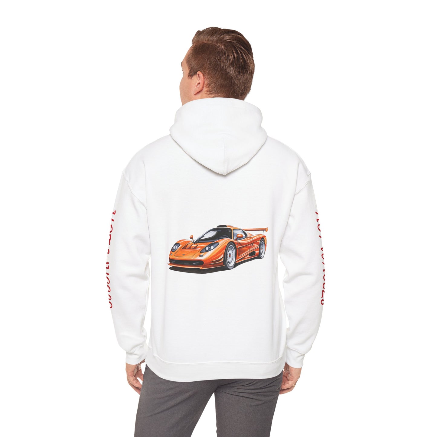 Princess Grace Hot Wheels Unisex Heavy Blend Hooded Sweatshirt Vintage Car Design
