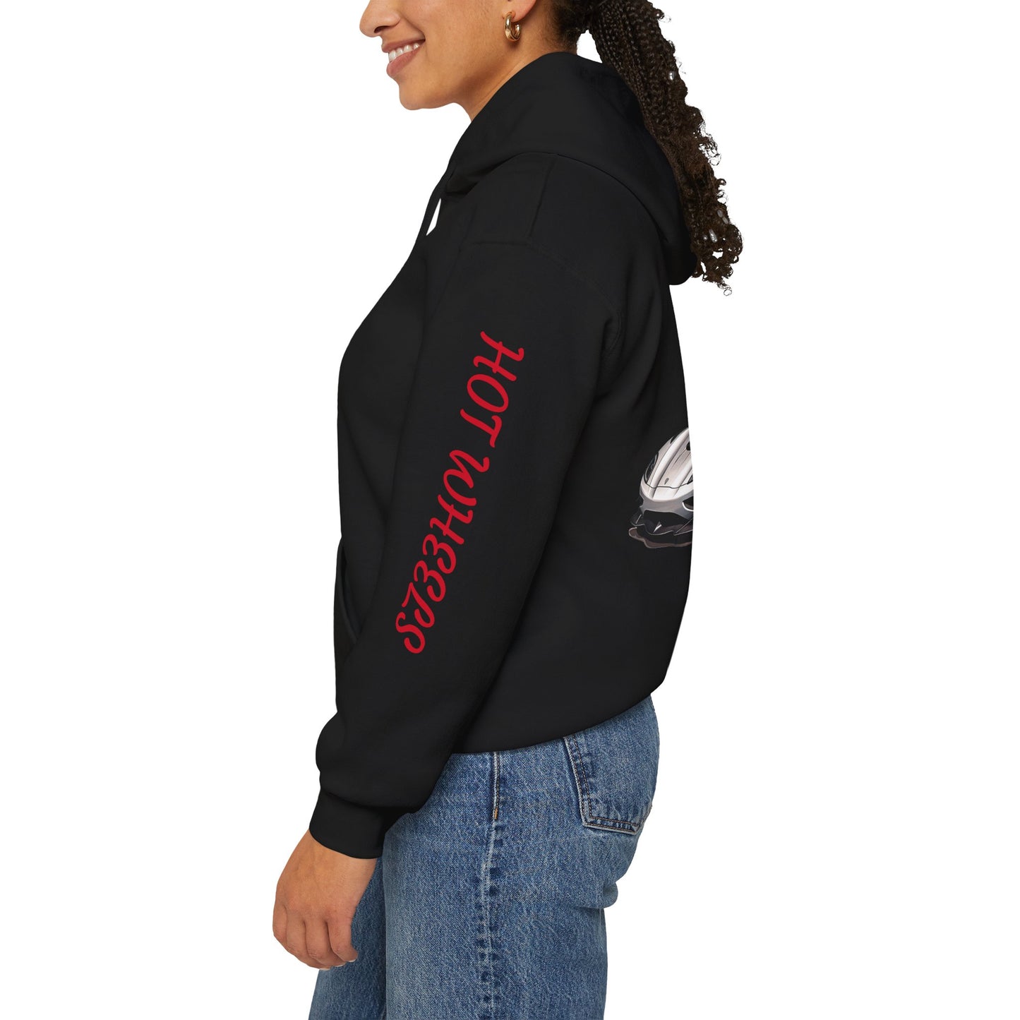 Princess Grace Hot Wheels Car Sweatshirt Unisex Heavy Blend Hoodie for Automotive Enthusiasts