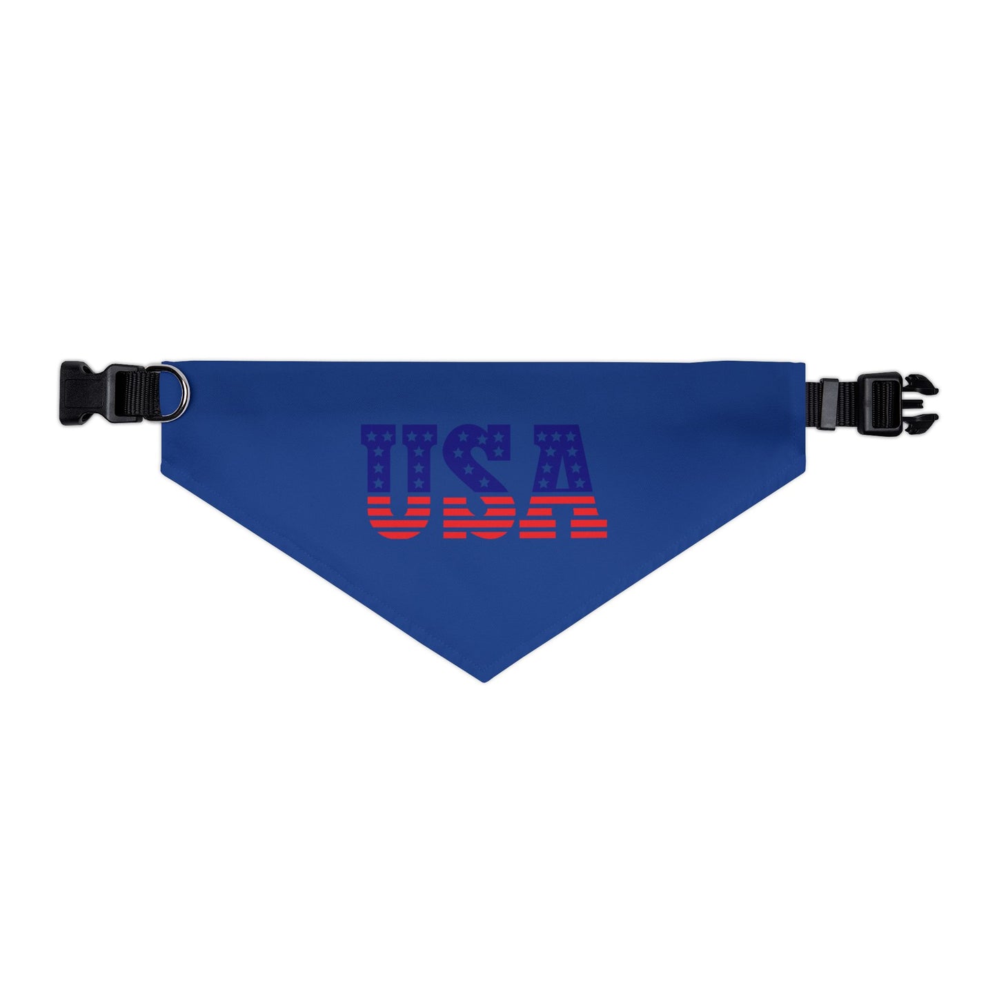 Princess Grace Patriotic Pet Bandana Collar USA Design for Dogs