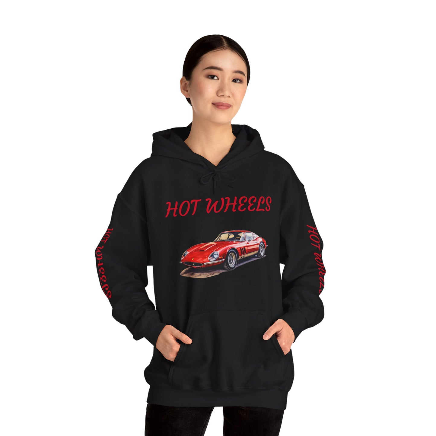 Cool Vintage Car Hoodie - Hot Wheels Design for Auto Enthusiasts