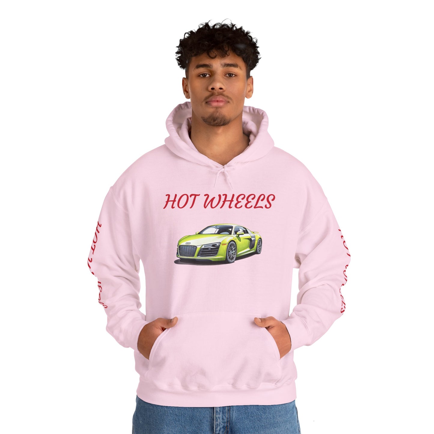 Princess Grace Hot Wheels Unisex Hooded Sweatshirt Cool Car Design for Auto Enthusiasts