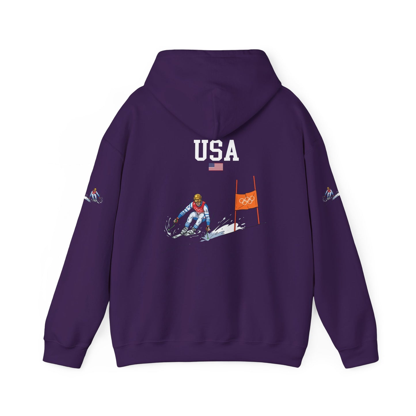 Princess Grace TEAM USA Unisex Heavy Blend Hooded Sweatshirt