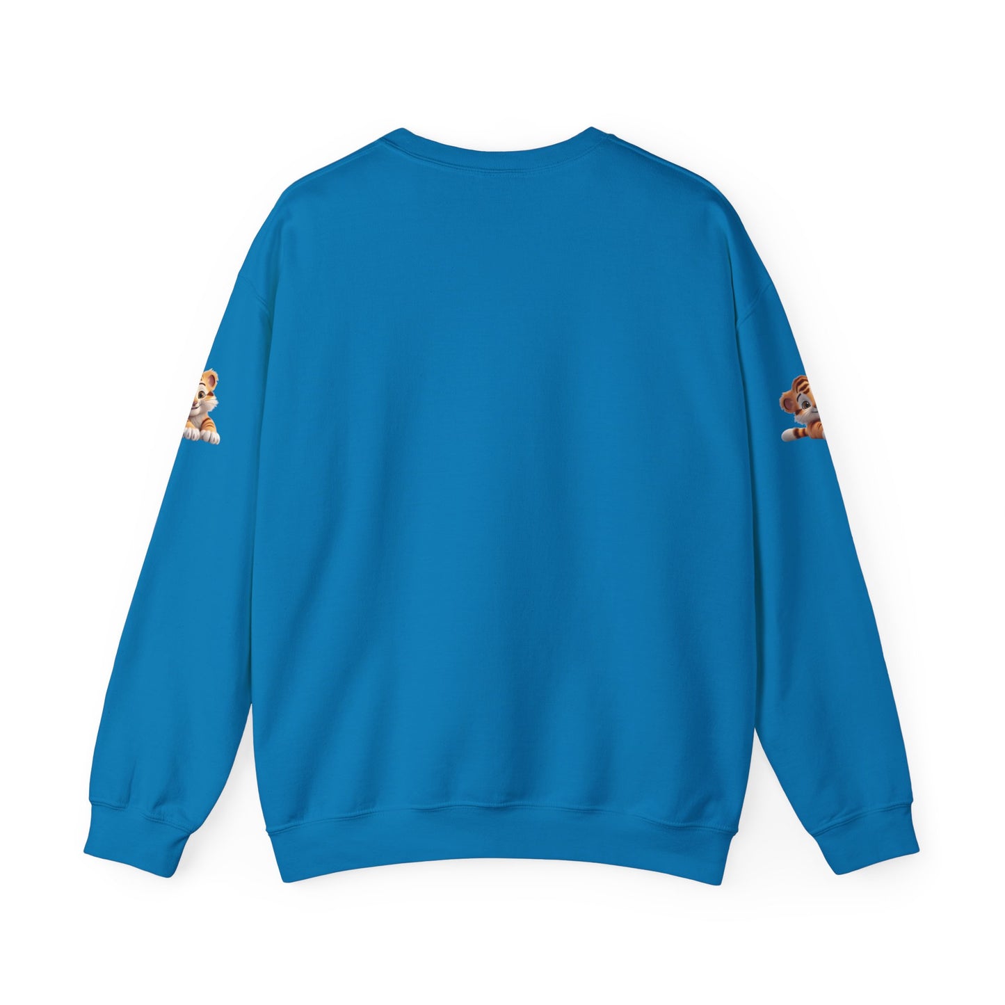 Princess Grace Cute Tiger Unisex Heavy Blen Crewneck Sweatshirt