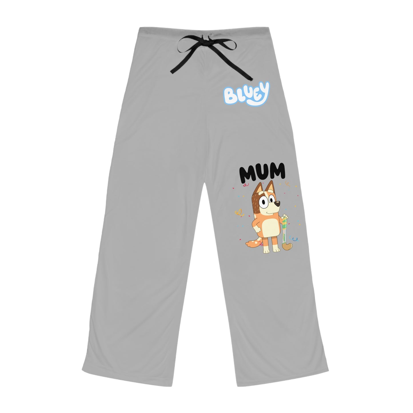 Princess Grace Cozy Pajama Pants with Bluey Design Perfect Gift for Moms