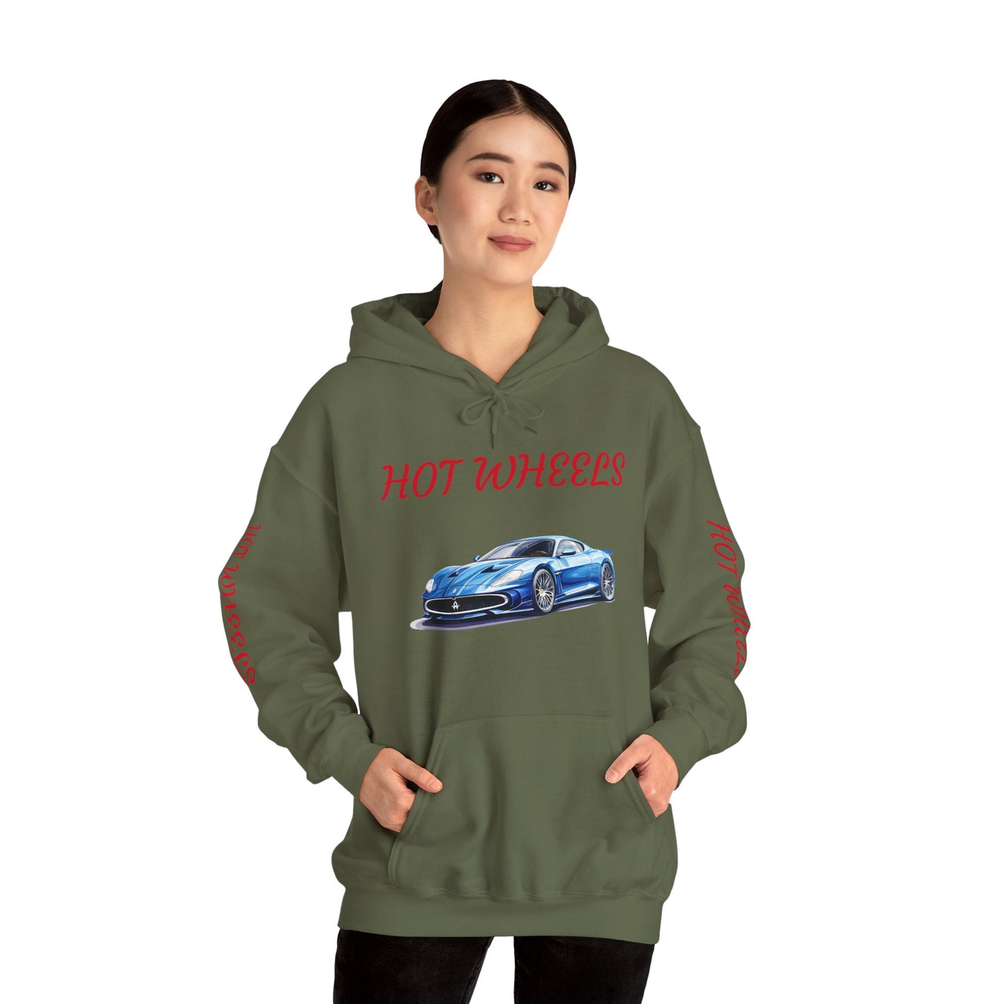 Princess Grace Hot Wheels Unisex Heavy Blend Hoodie Cool Car Design for Auto Enthusiasts