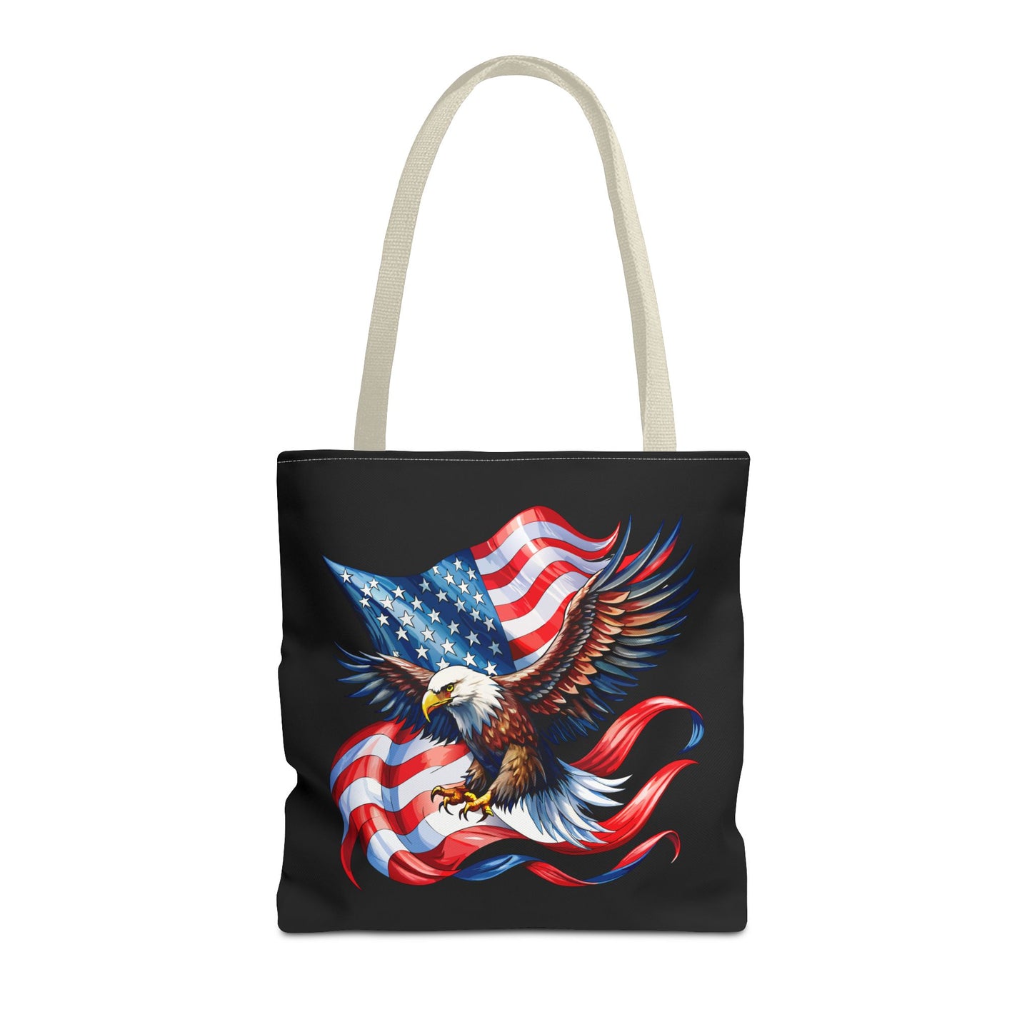 Princess Grace Patriotic Eagle Tote Bag Perfect for Fourth of July and Memorial Day