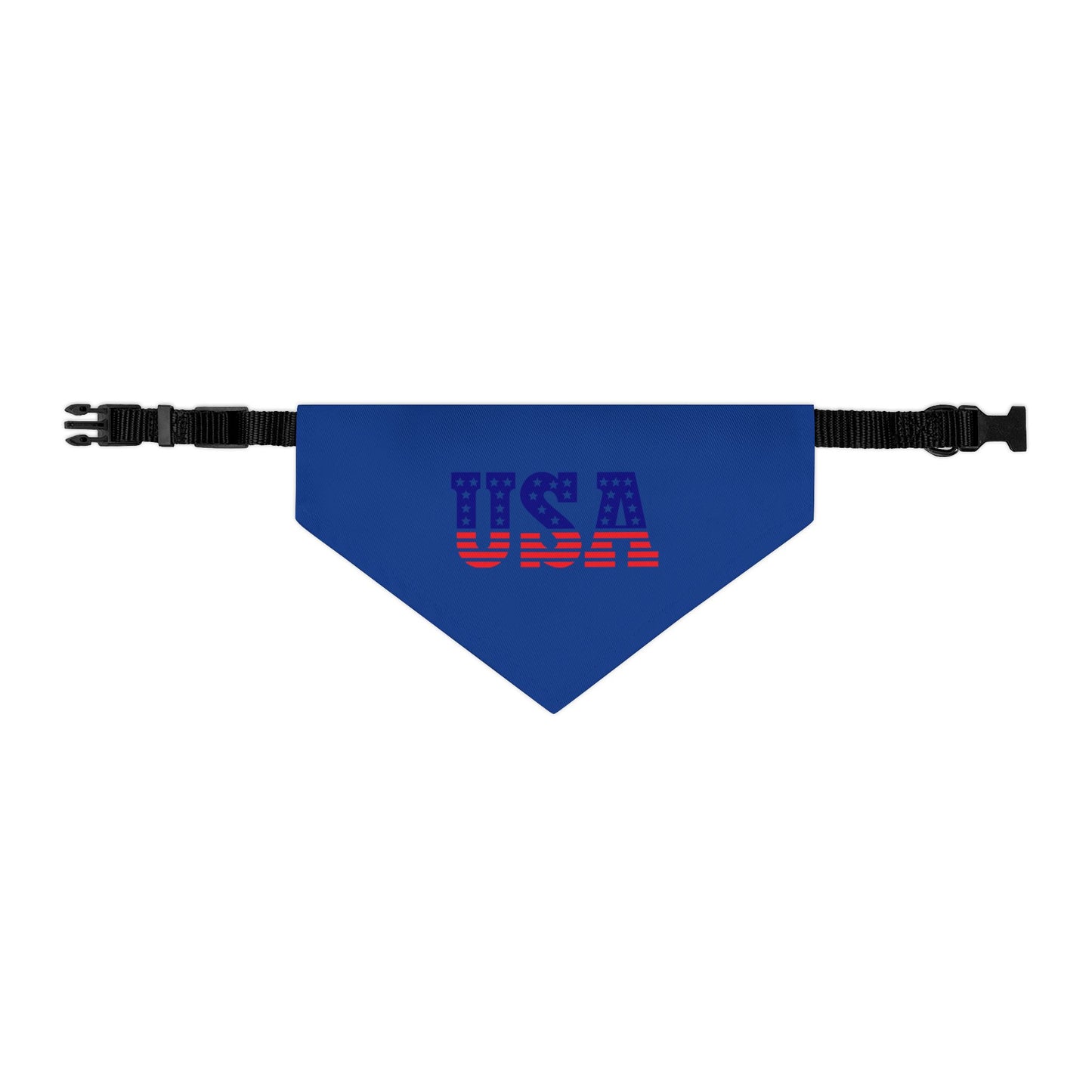 Princess Grace Patriotic Pet Bandana Collar USA Design for Dogs