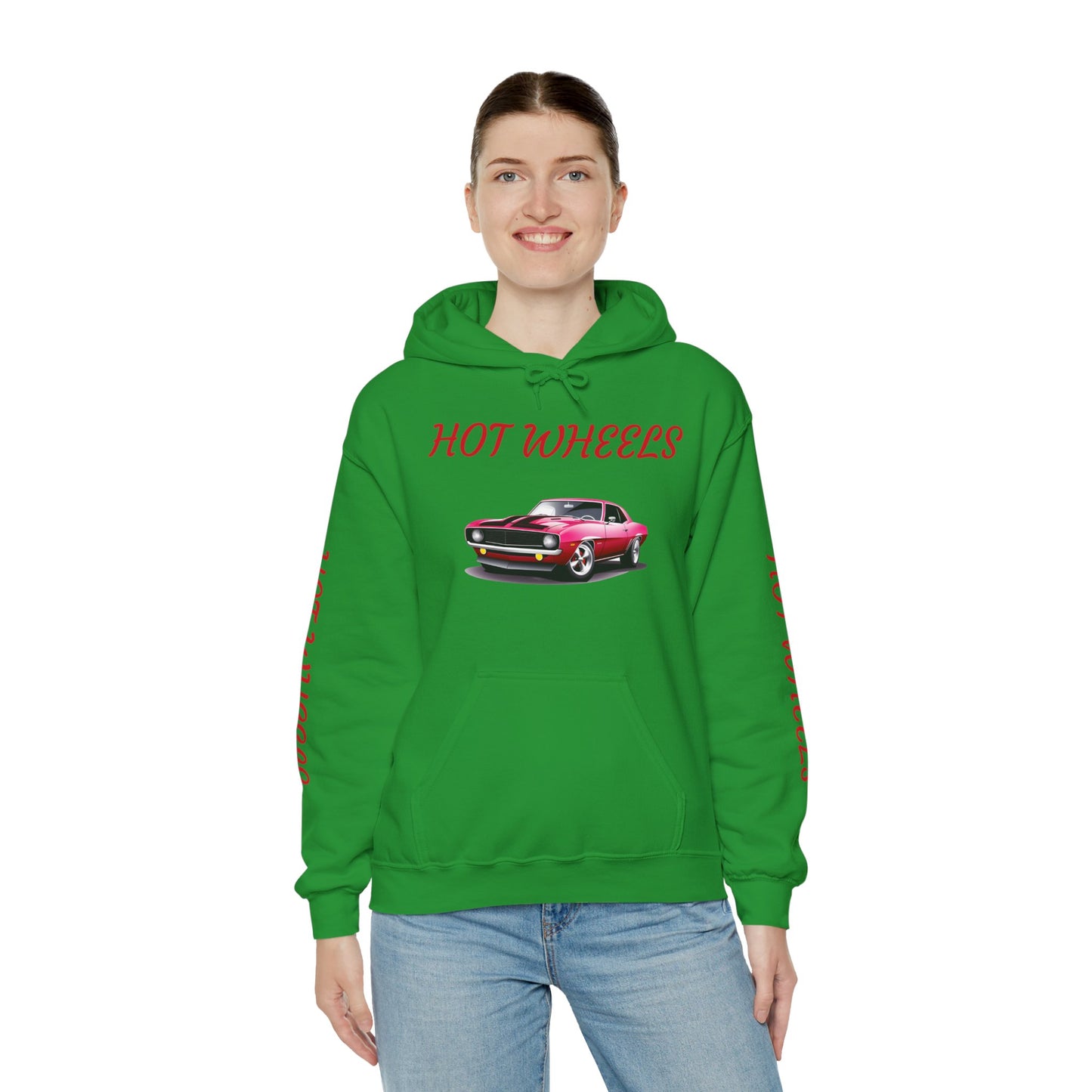 Princess Grace Retro Hot Wheels Hoodie for Car Enthusiasts
