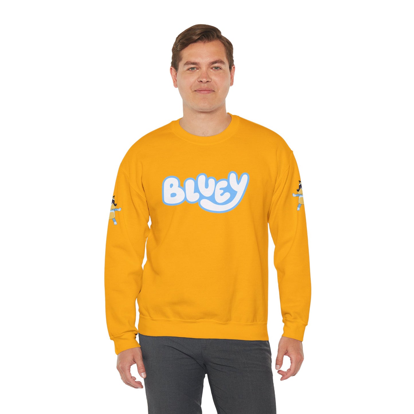 Princess Grace Bluey Crewneck Sweatshirt Cozy Unisex Pullover for Kids & Adults