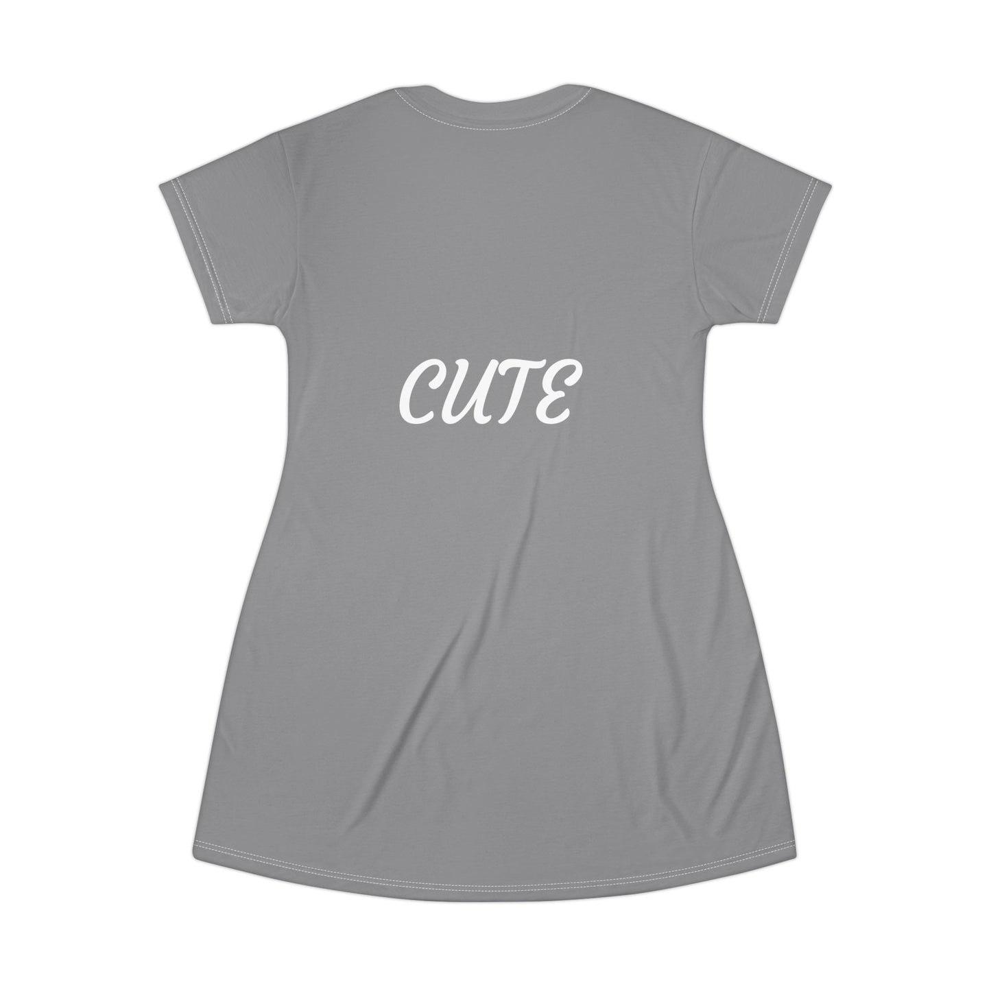 Princess Grace Cute Graphic T-Shirt Dress