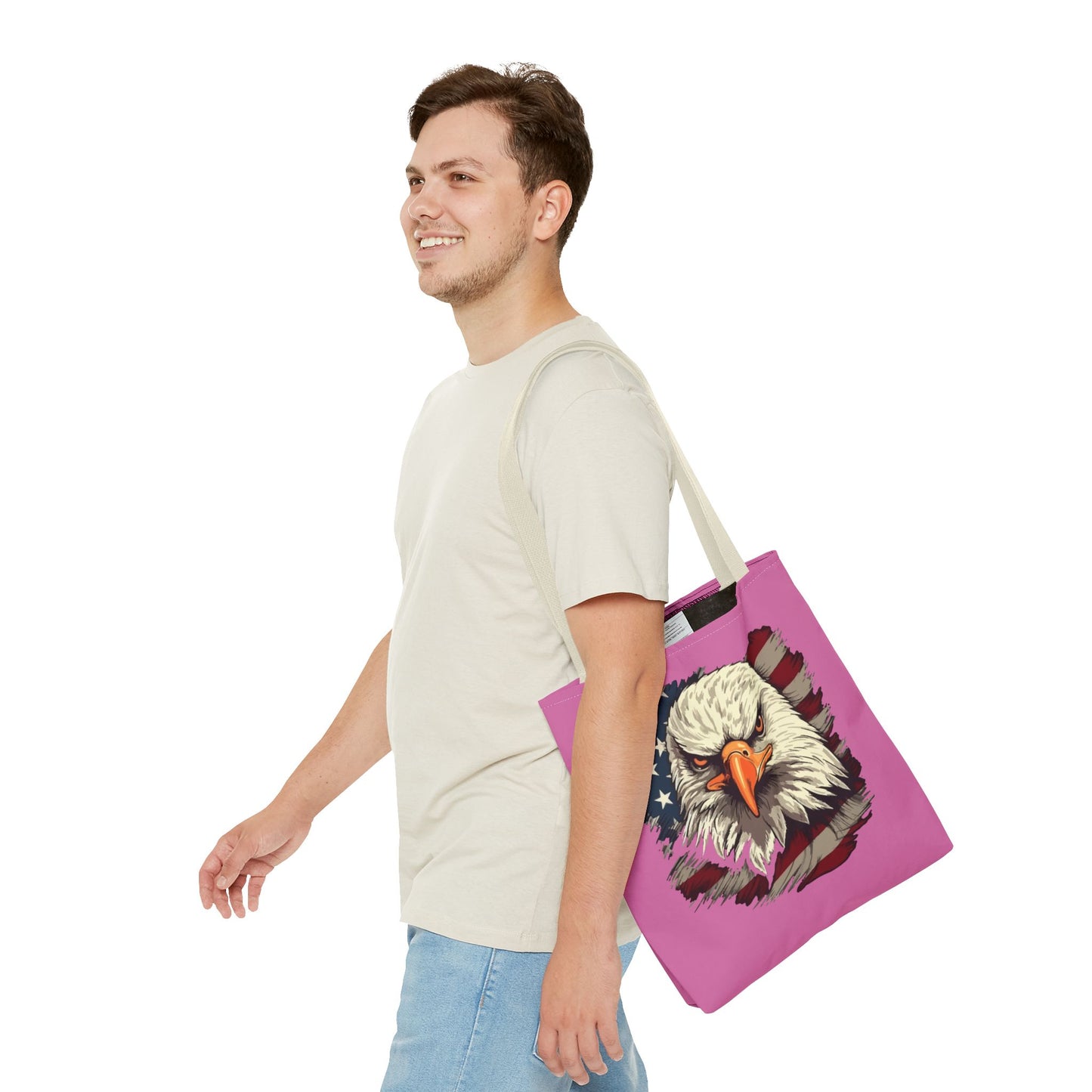 Princess Grace Patriotic Eagle Tote Bag Perfect for Independence Day and Everyday Use