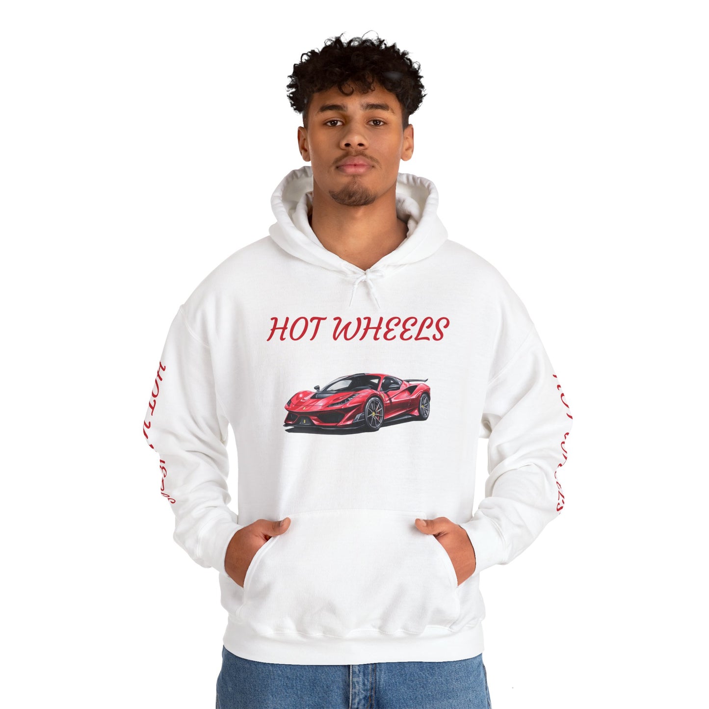 Princess Grace Hot Wheels Unisex Heavy Blend Hooded Sweatshirt Perfect for Car Enthusiasts and Collectors